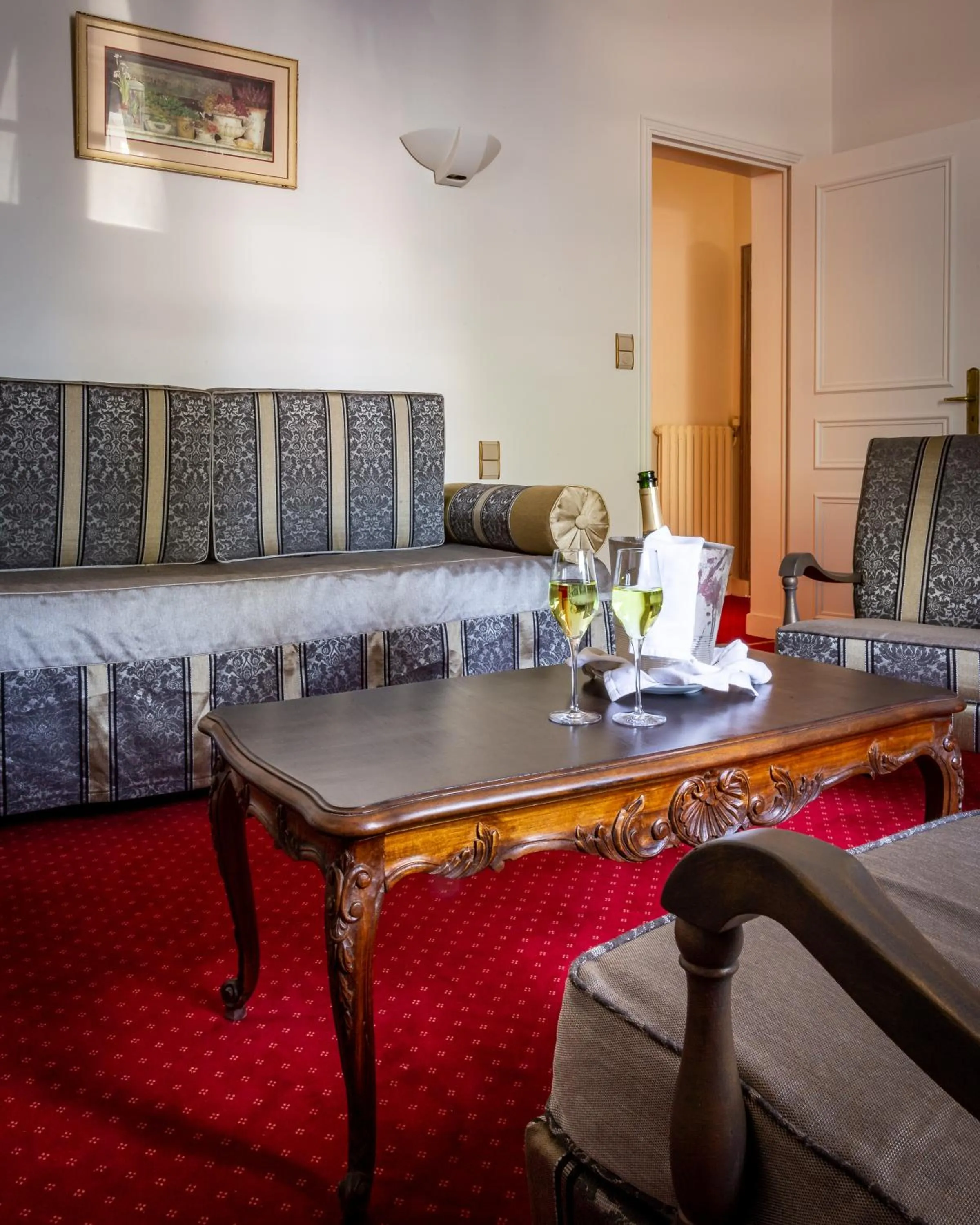 Living room in Hotel Restaurant Le Centenaire