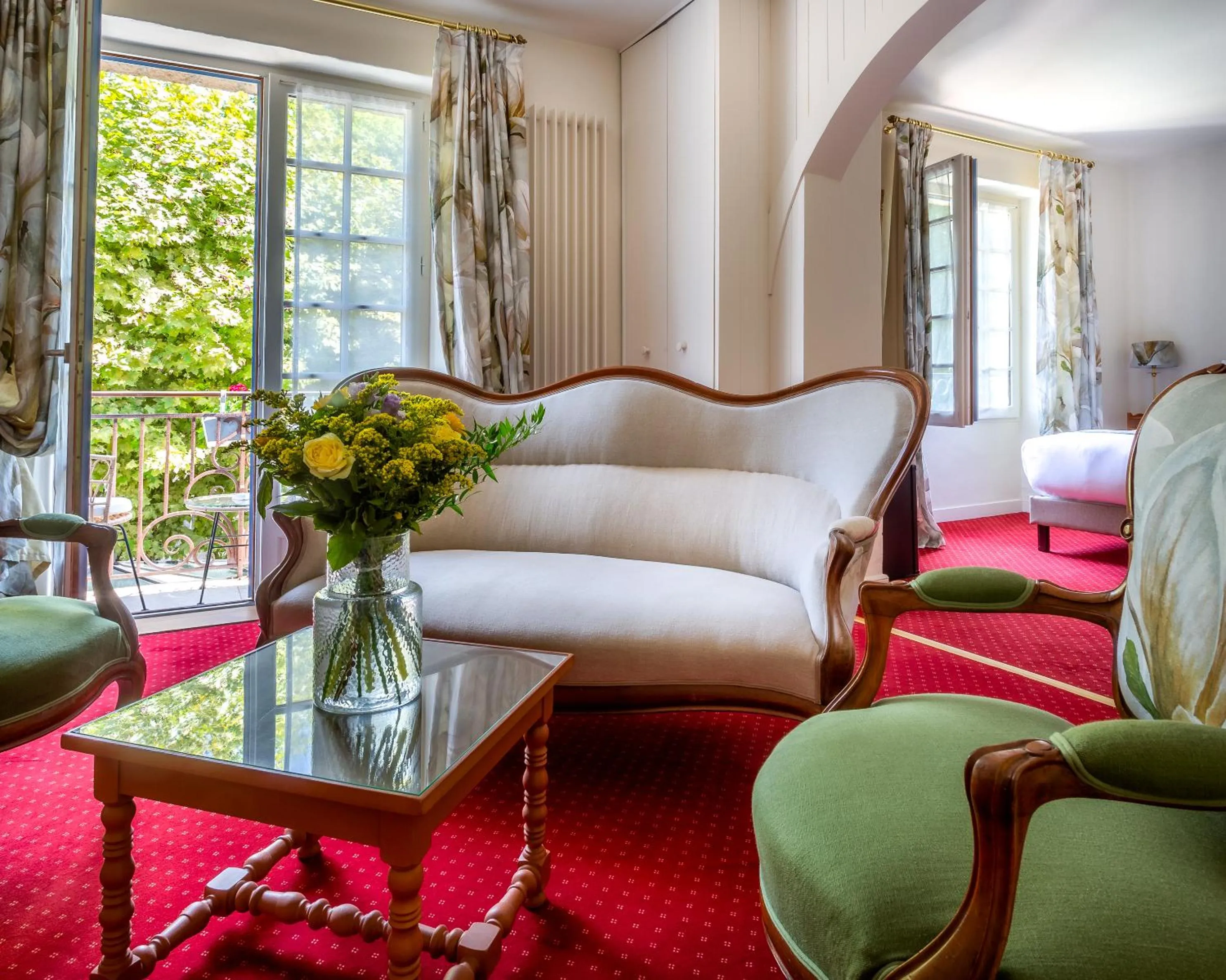 Living room in Hotel Restaurant Le Centenaire