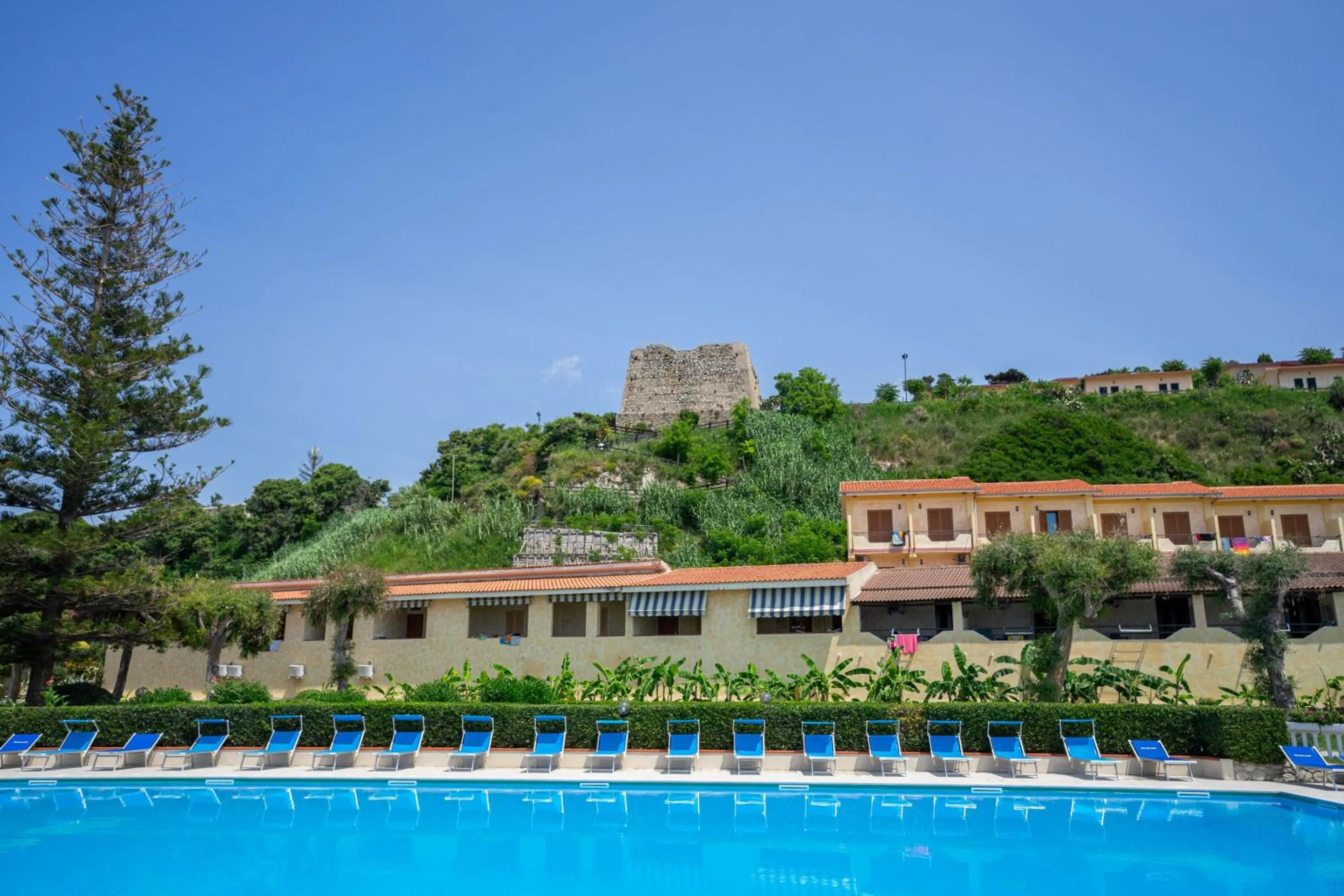 Swimming pool in Hotel Villaggio Roller Club