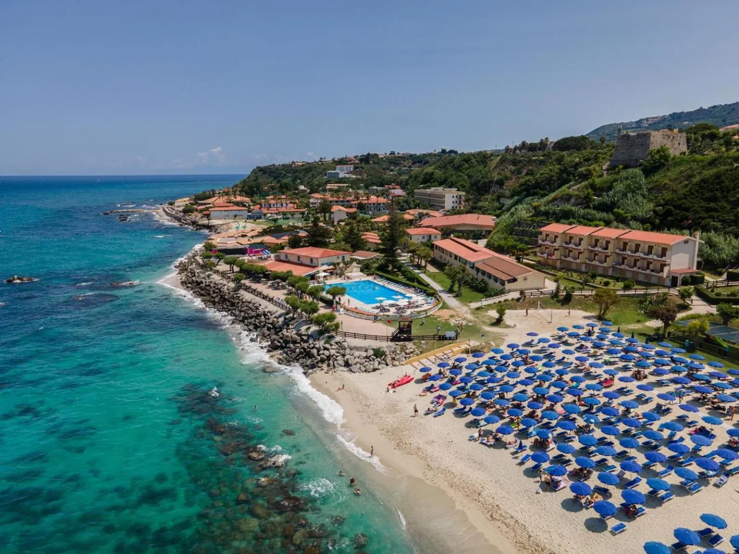 Beach in Hotel Villaggio Roller Club