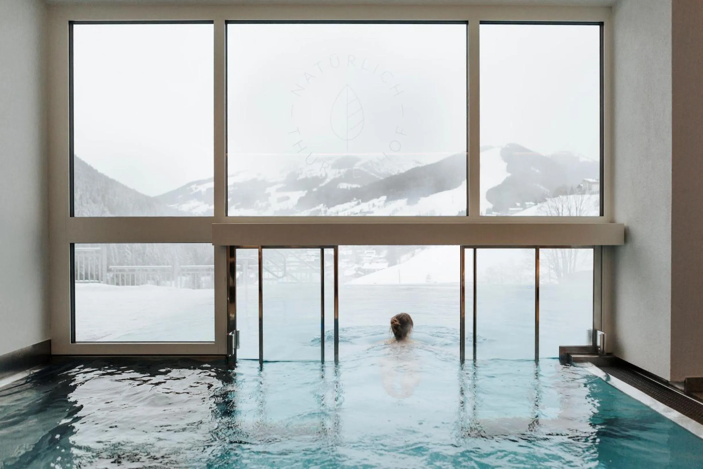 Swimming pool in Hotel Thurnerhof