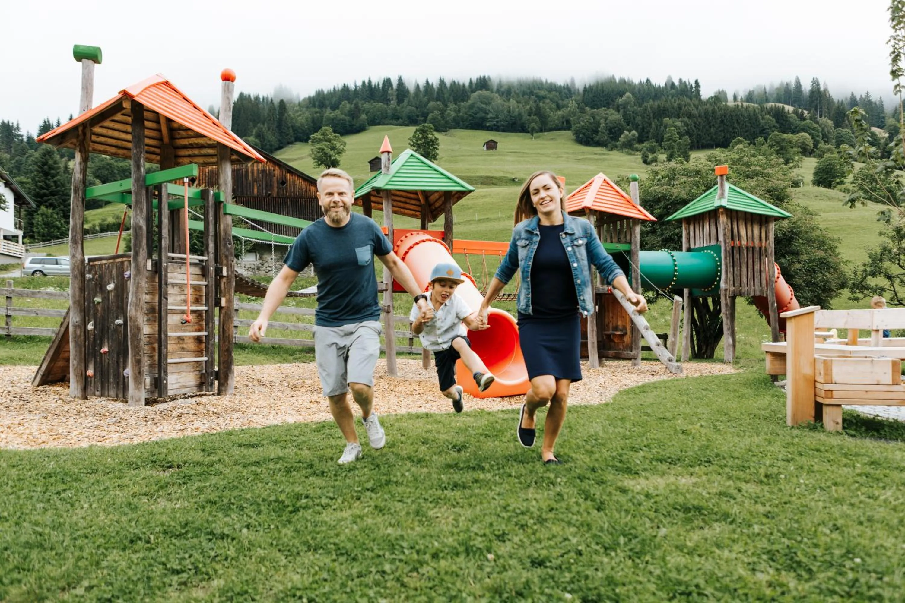 Children play ground in Hotel Thurnerhof