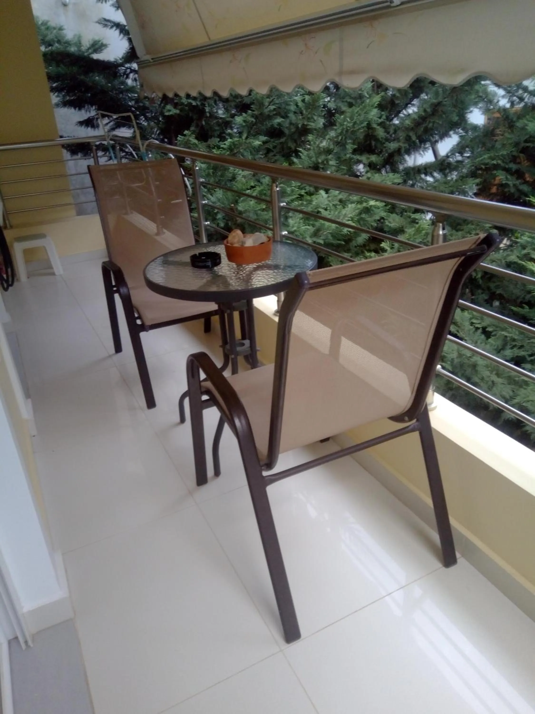 Garden view in Palataki Residence