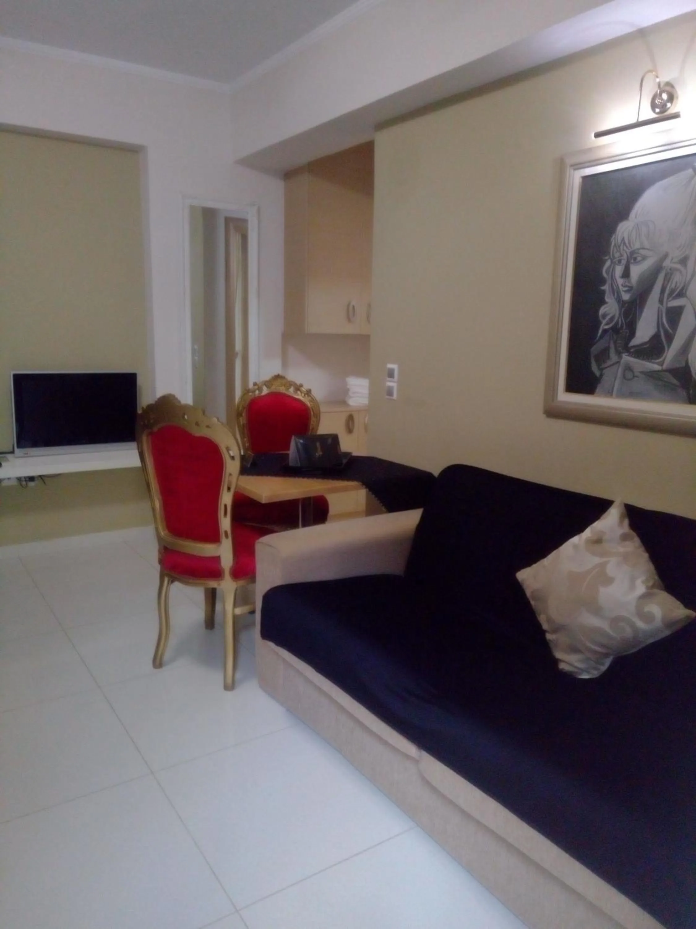 Living room in Palataki Residence