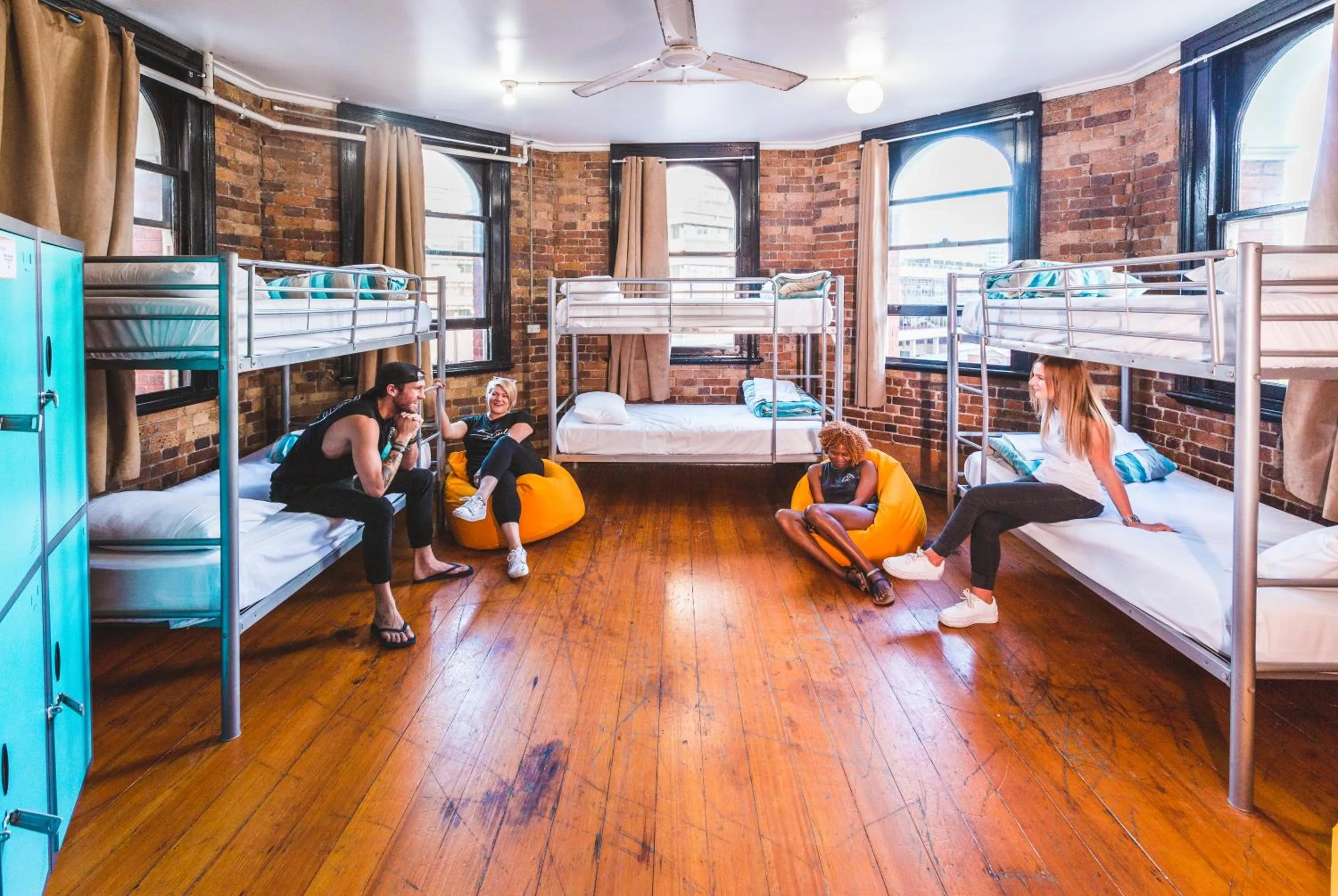 Photo of the whole room in Nomads Brisbane Hostel