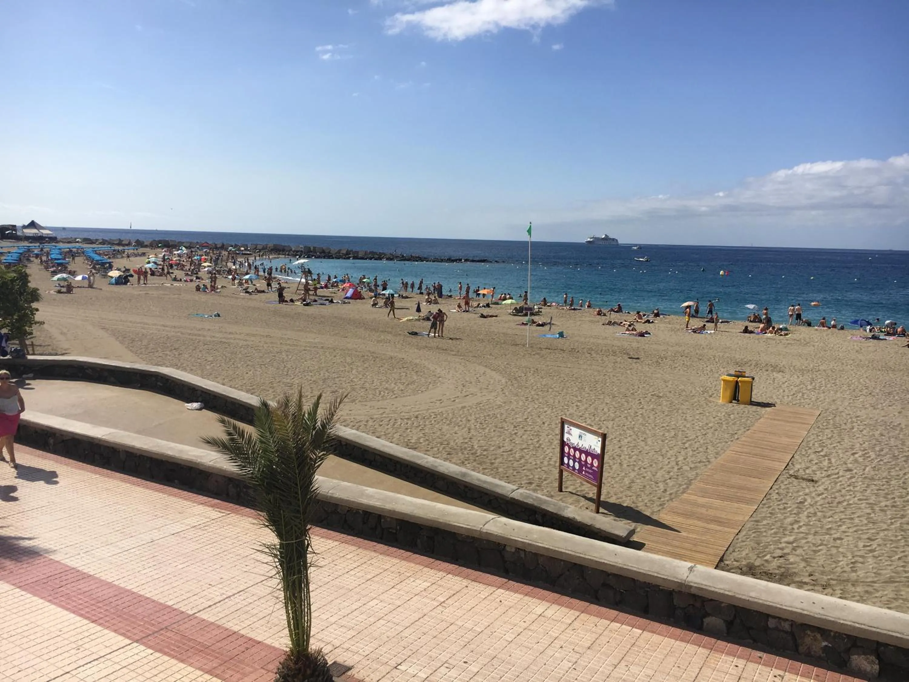 Beach in Amazing View in Los Cristianos
