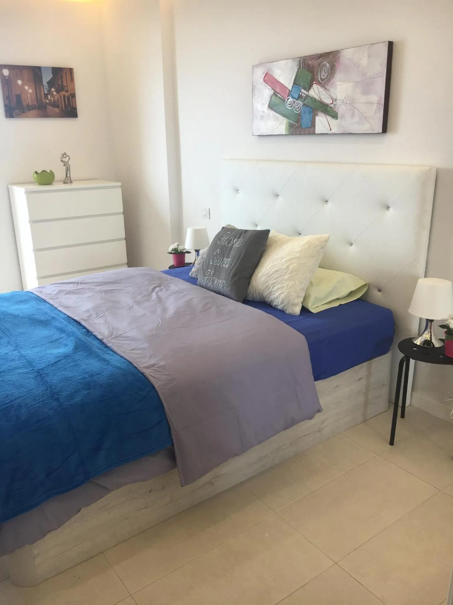 Bedroom, Bed in Amazing View in Los Cristianos