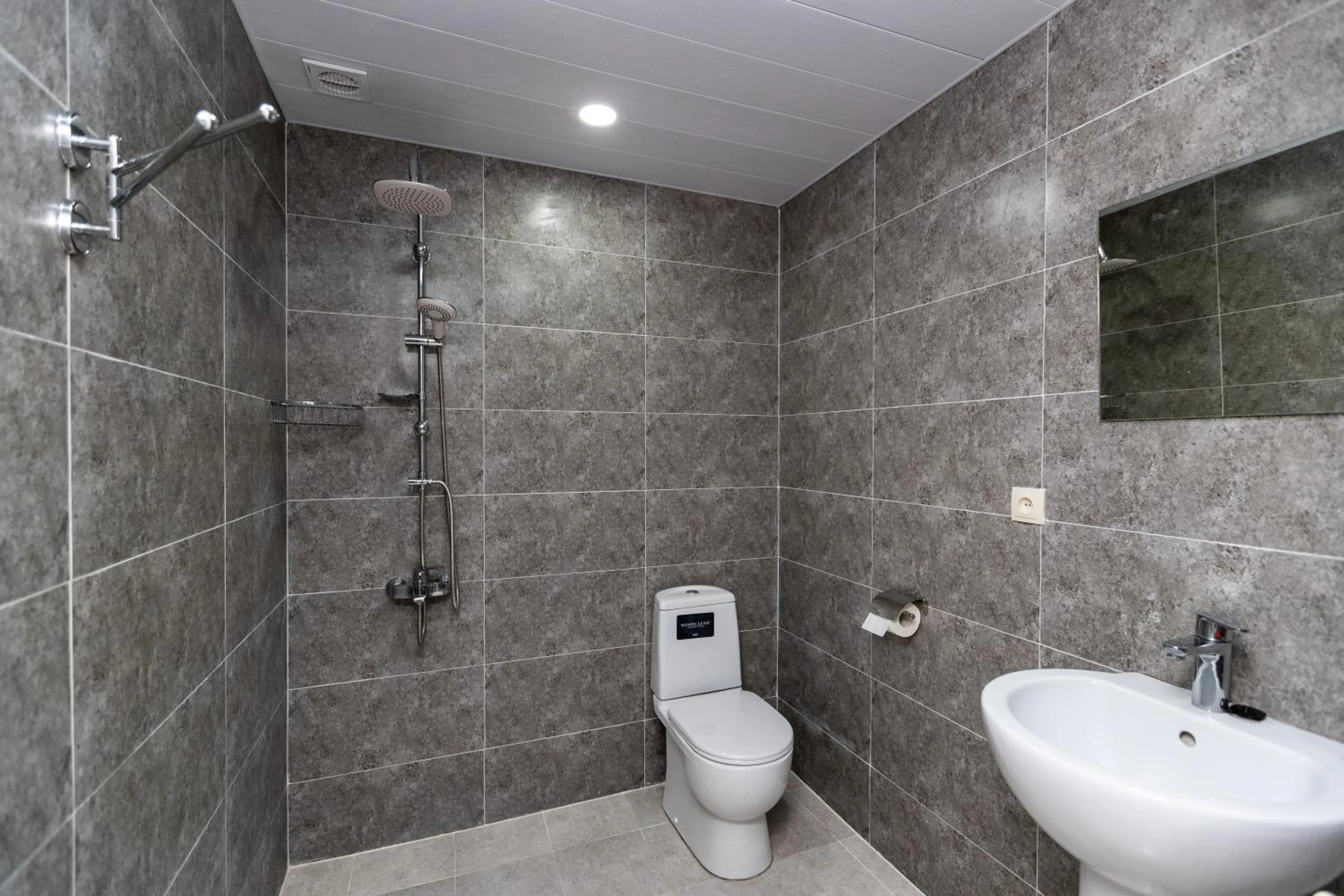 Bathroom in Giorgi's apartment