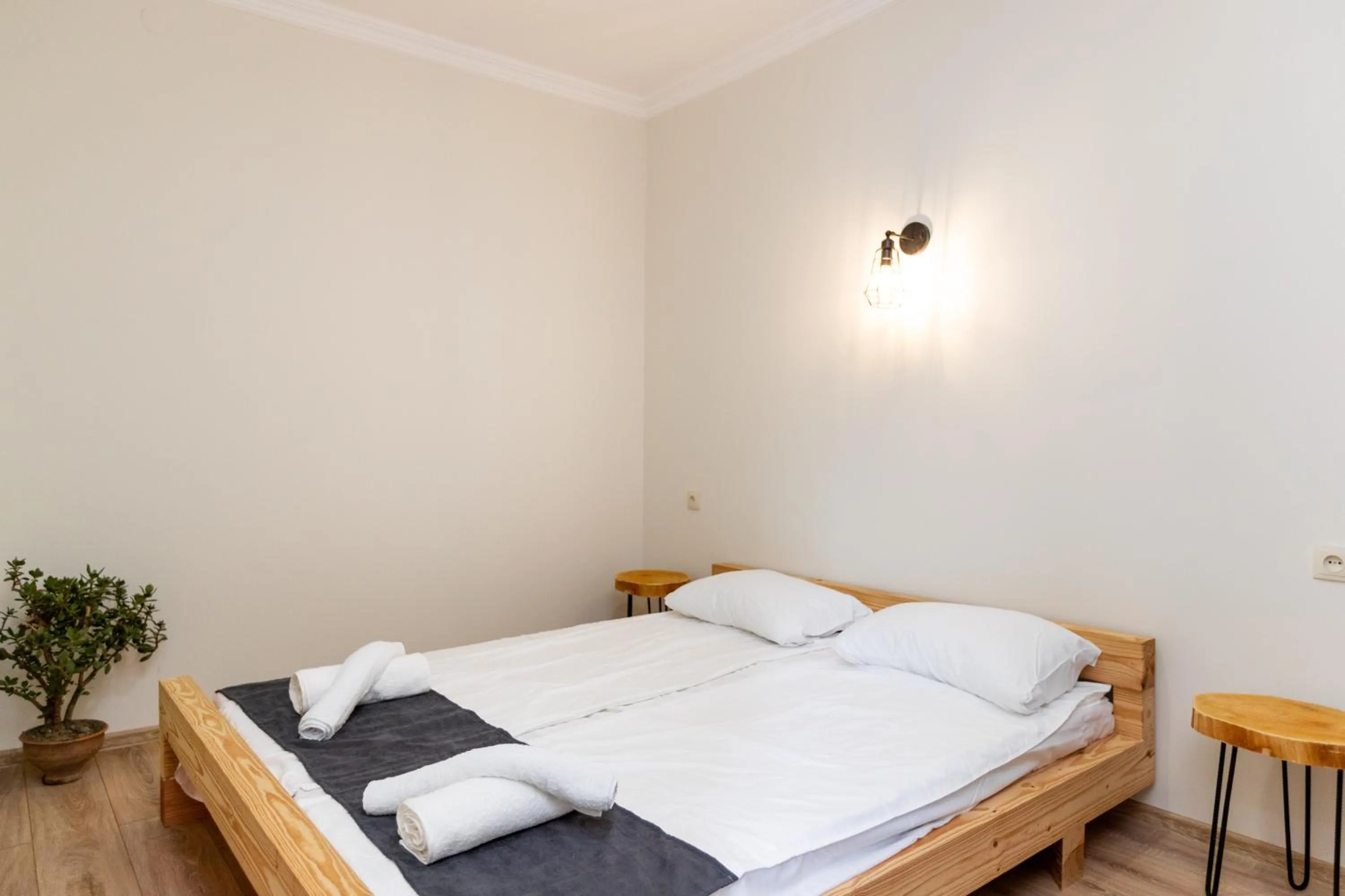 Bedroom, Bed in Giorgi's apartment