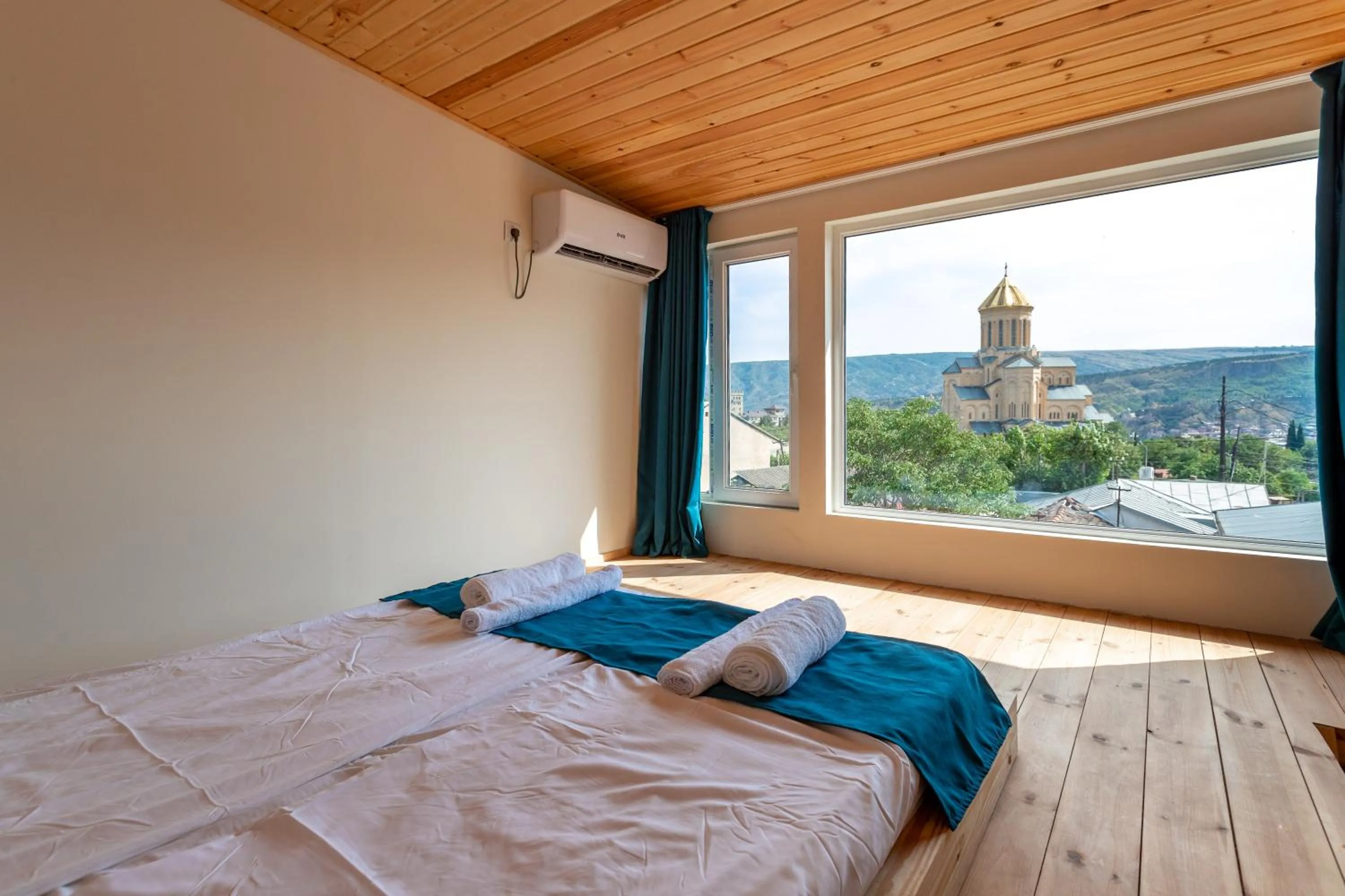 Bedroom, Bed in Giorgi's apartment