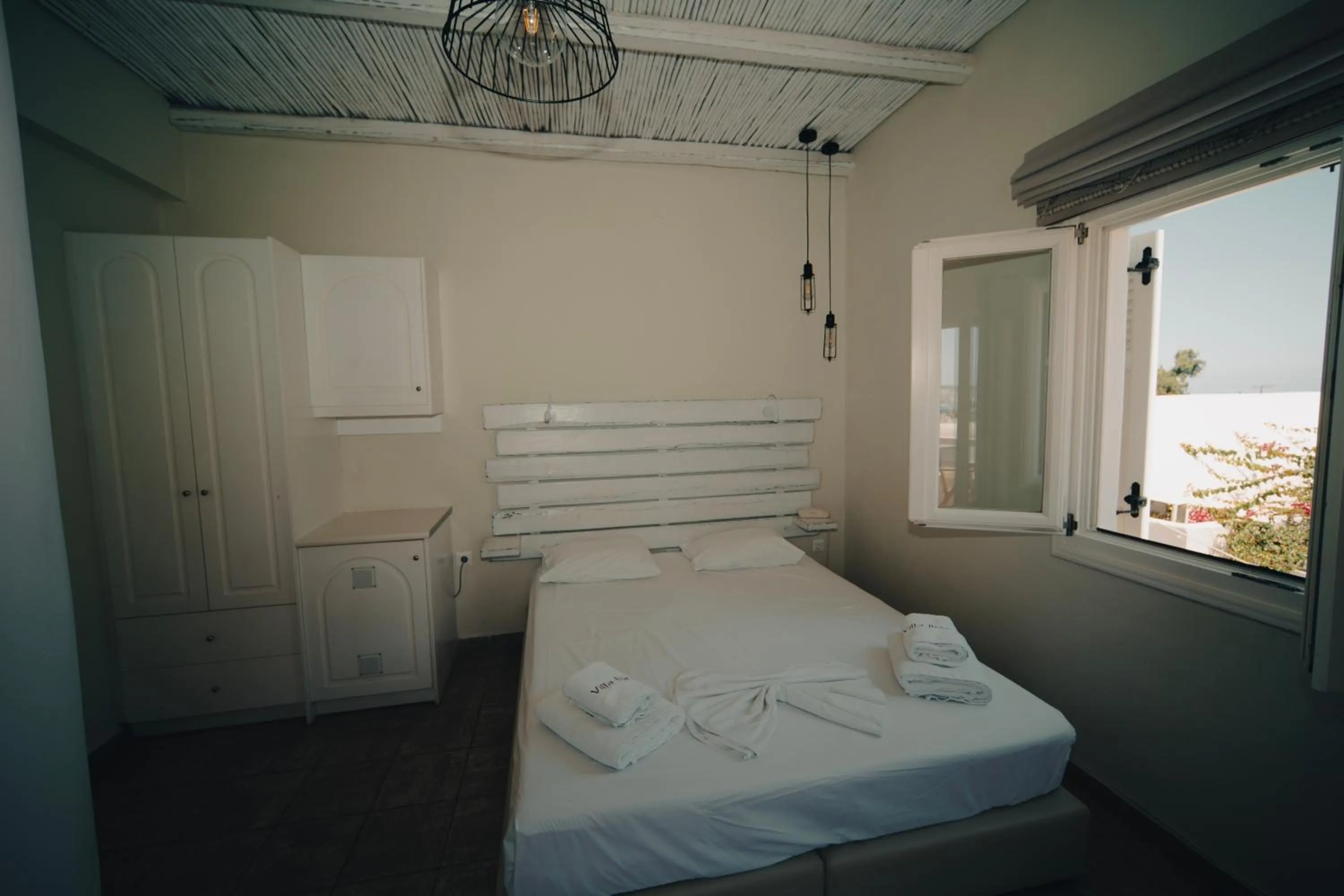 Bed in Villa Ilias