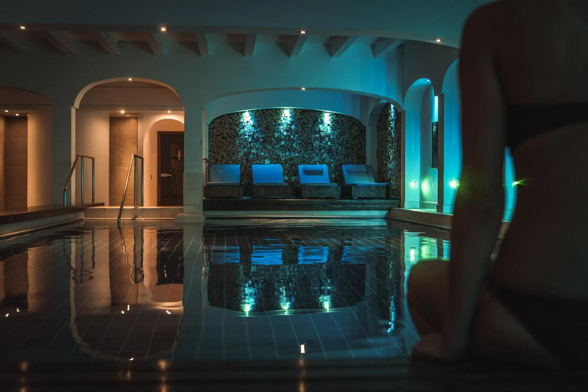 Spa and wellness centre/facilities in Wellness Natur Resort Gut Edermann