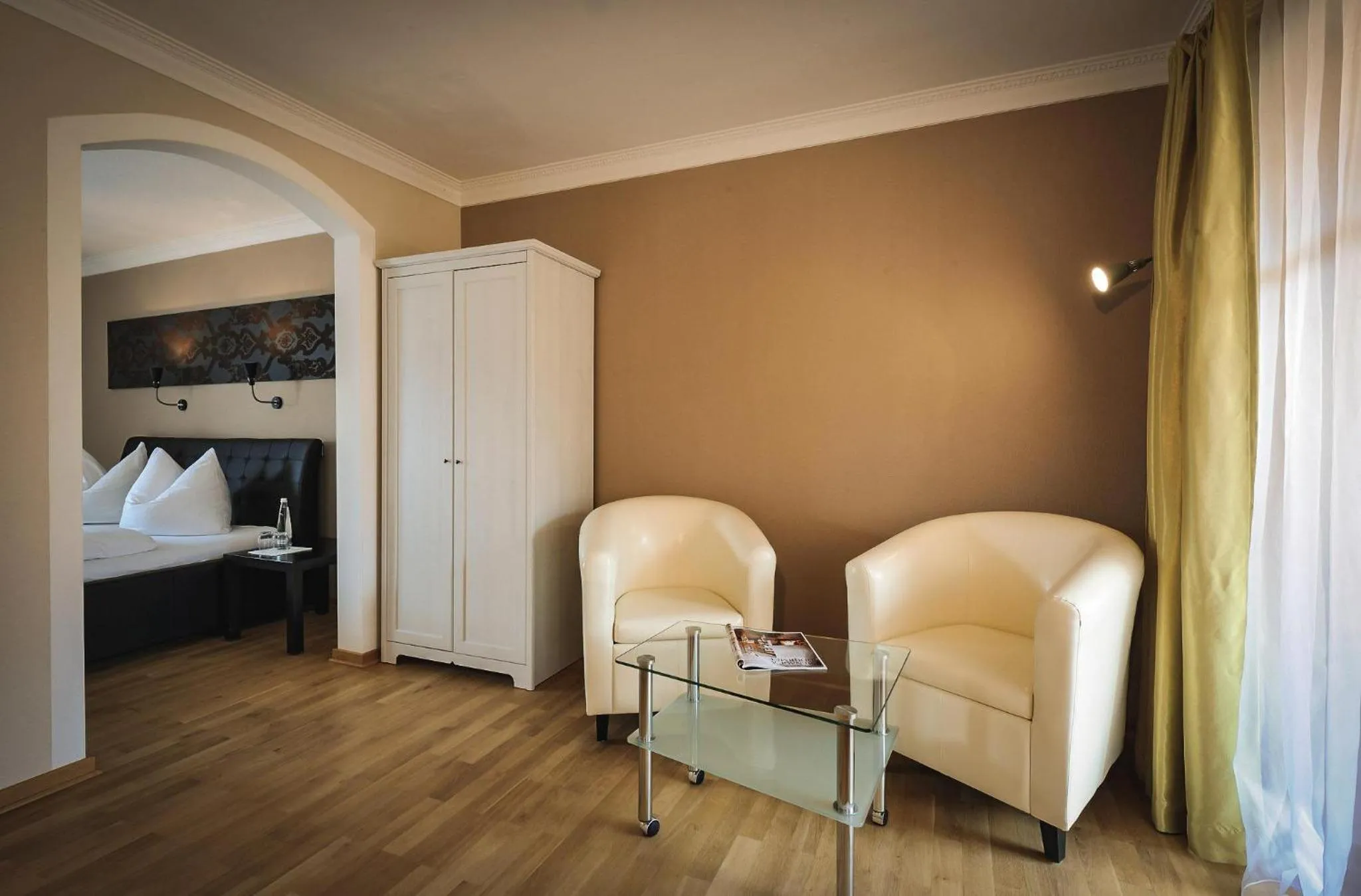 Bedroom, Bed in Wellness Natur Resort Gut Edermann