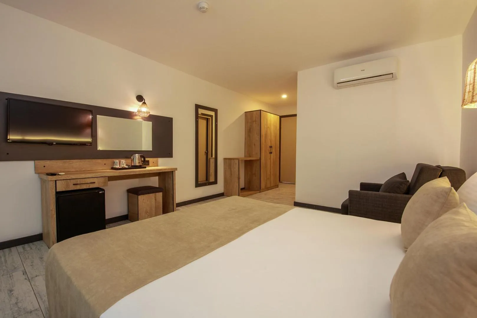 Bed in Hotel Meri All inclusive