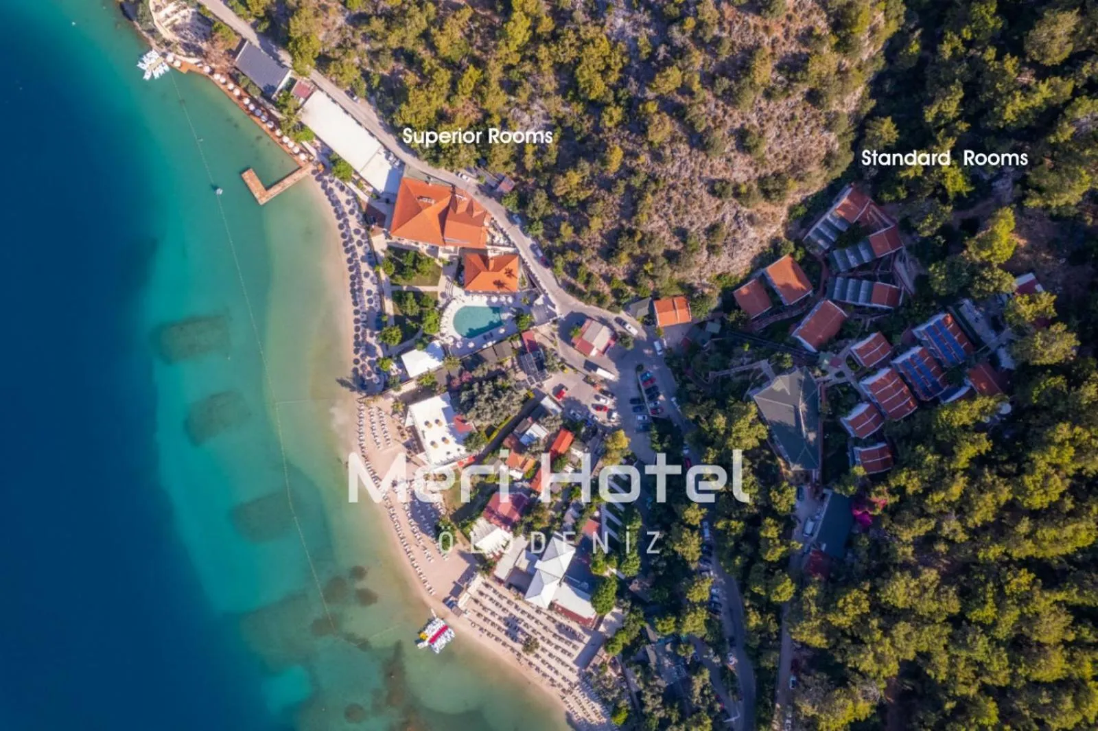 Bird's eye view in Hotel Meri All inclusive