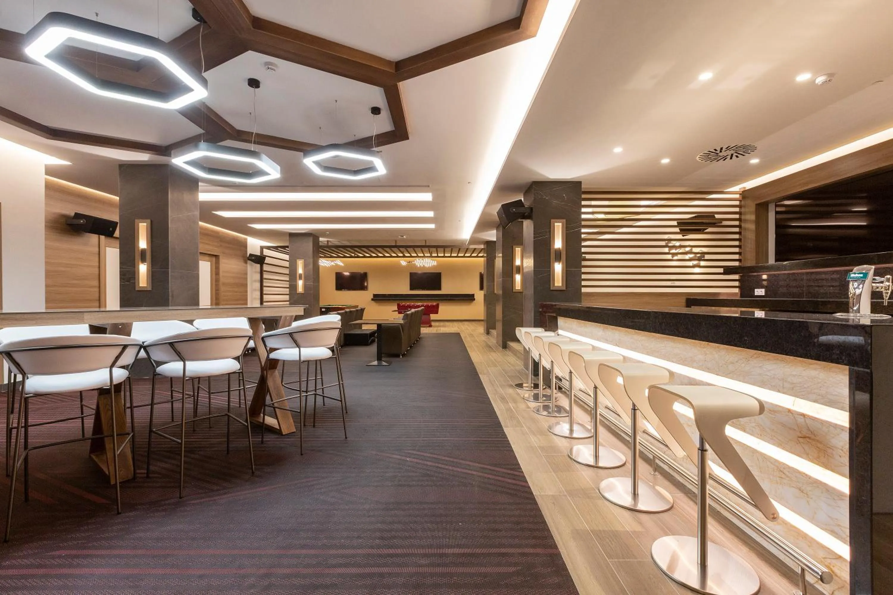 Lounge or bar in Hipotels Barrosa Park