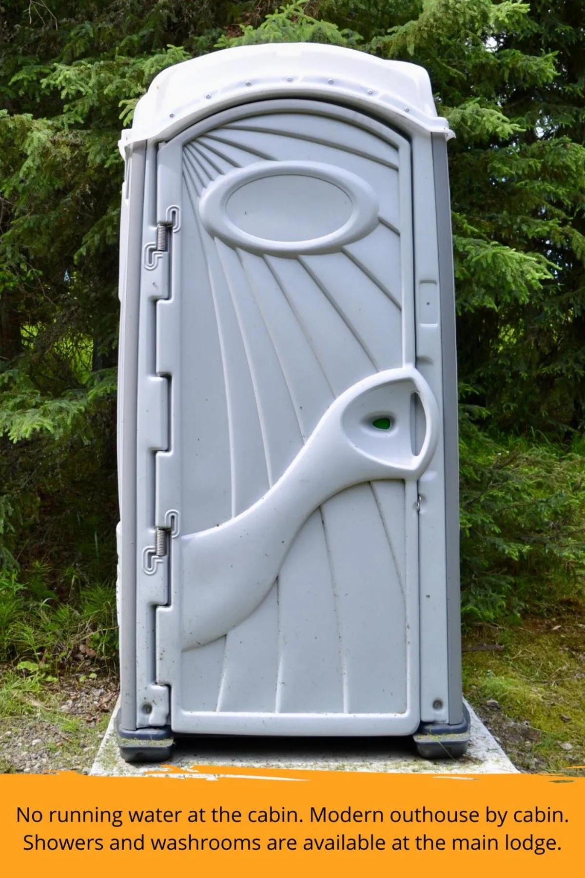 Toilet in Schott's Lake Conference & Resort