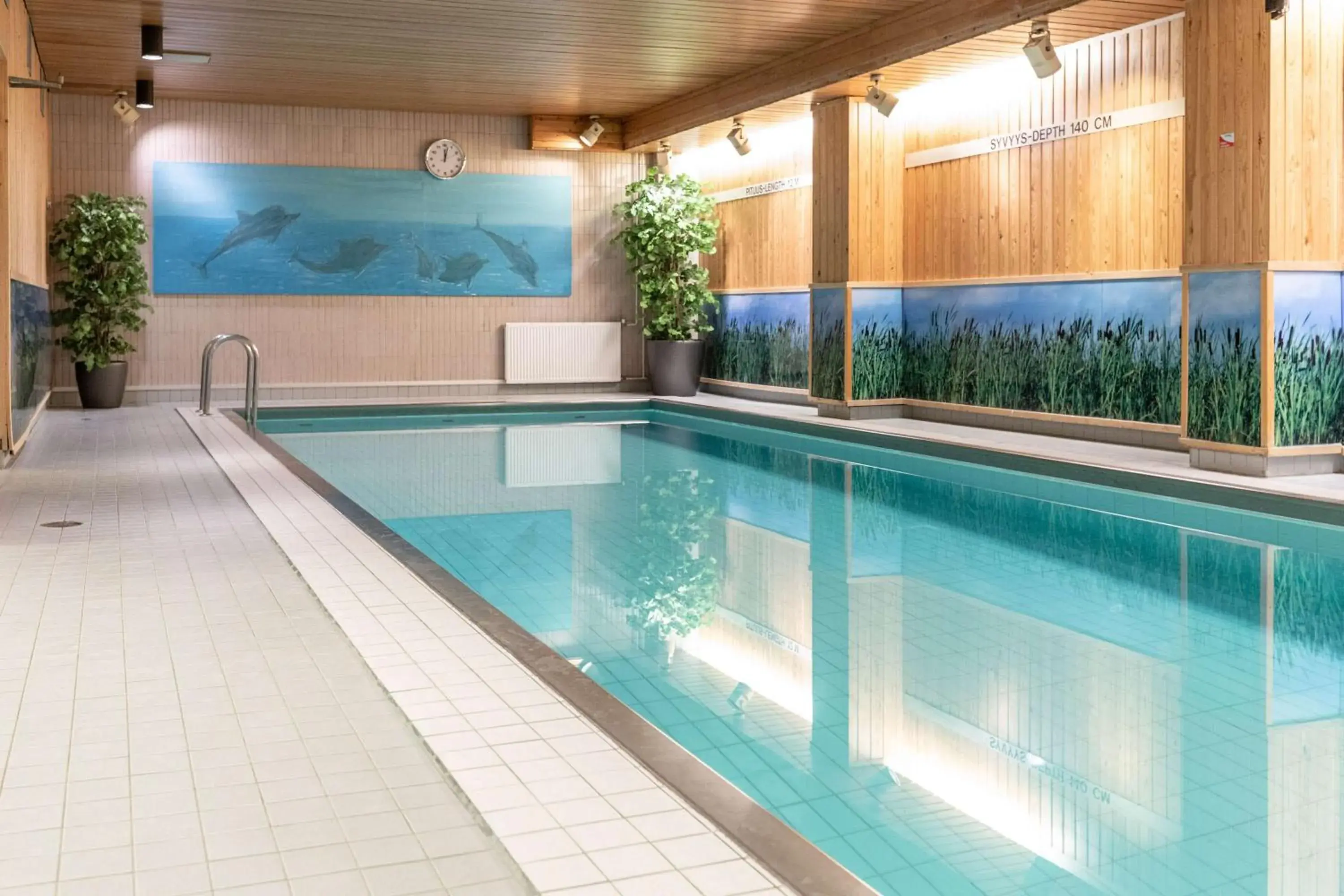 Pool view in Scandic Tampere Koskipuisto Pool view in Scandic Tampere Koskipuisto