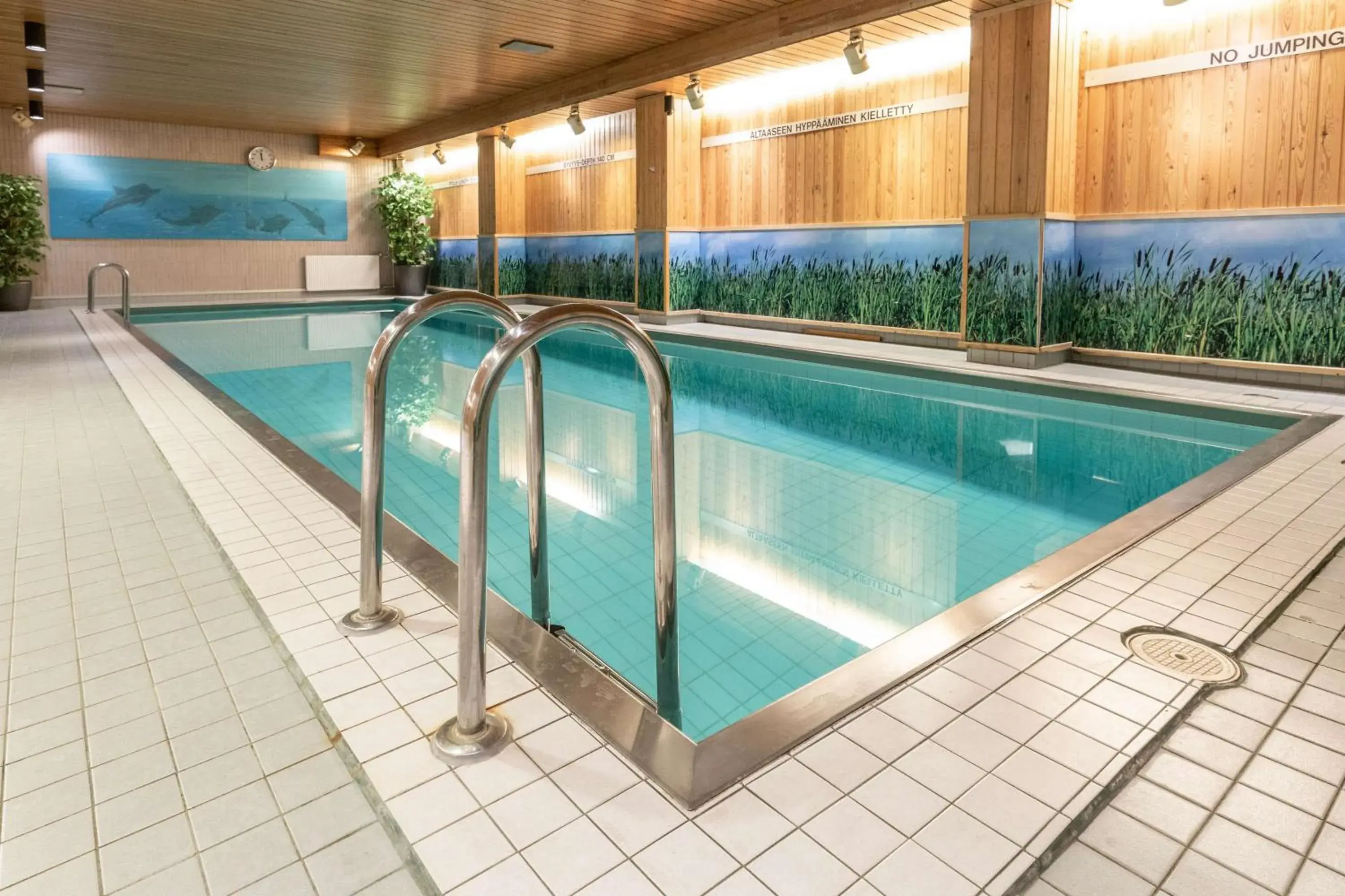 Pool view in Scandic Tampere Koskipuisto Pool view in Scandic Tampere Koskipuisto