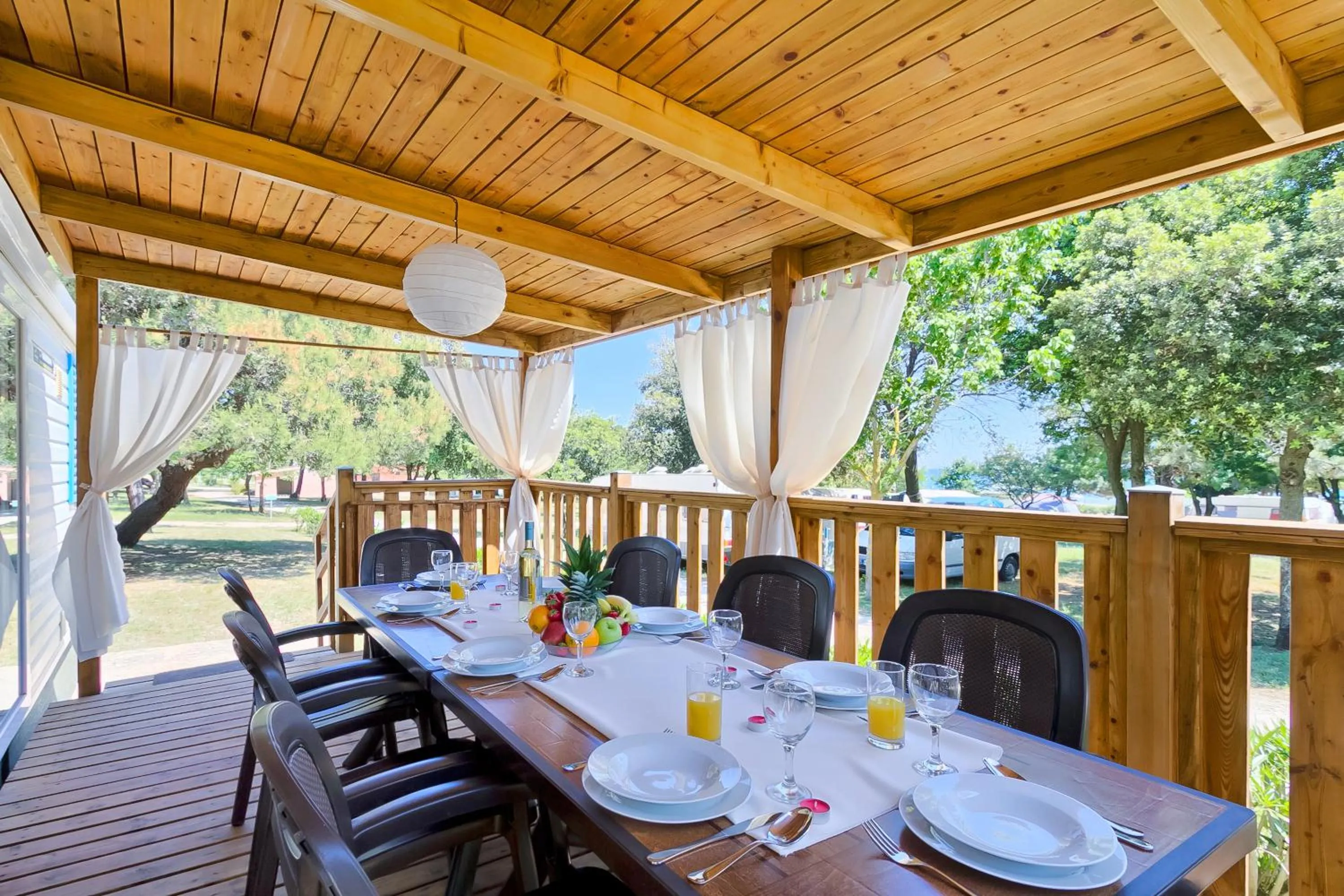 Quality Mobile Homes in Camping Kazela