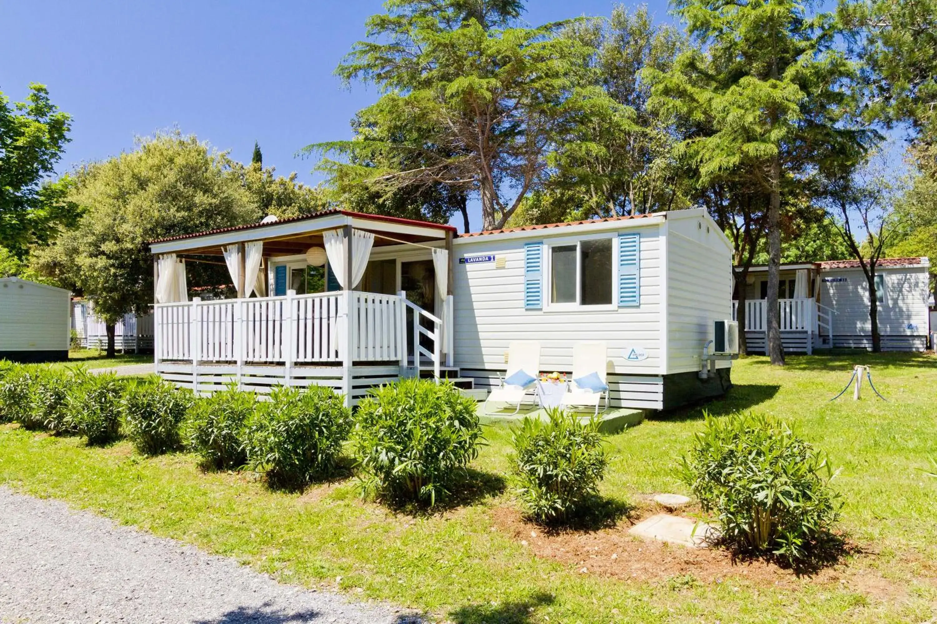 Quality Mobile Homes in Camping Kazela Quality Mobile Homes in Camping Kazela