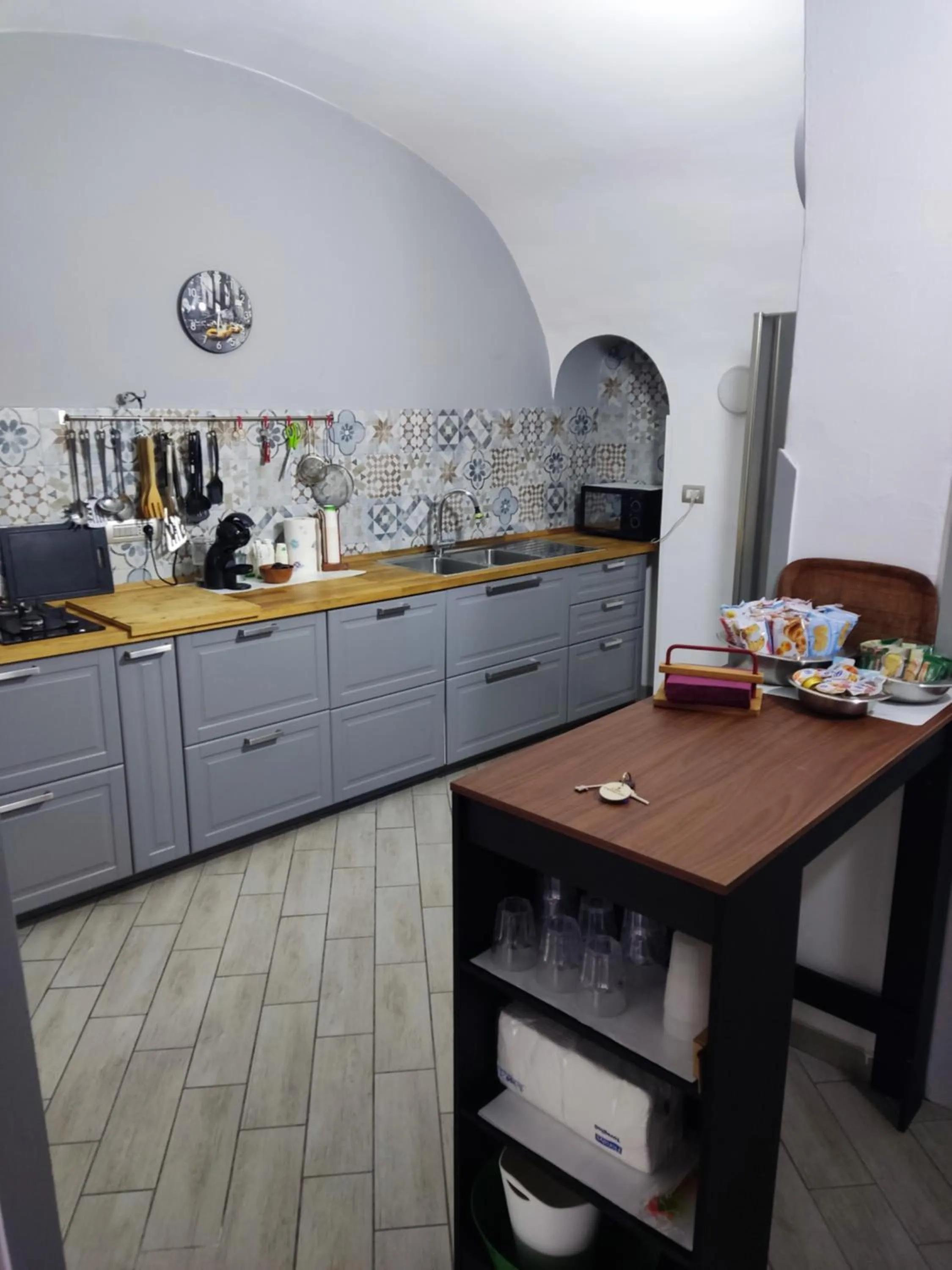 Kitchen or kitchenette in Casa Castellano