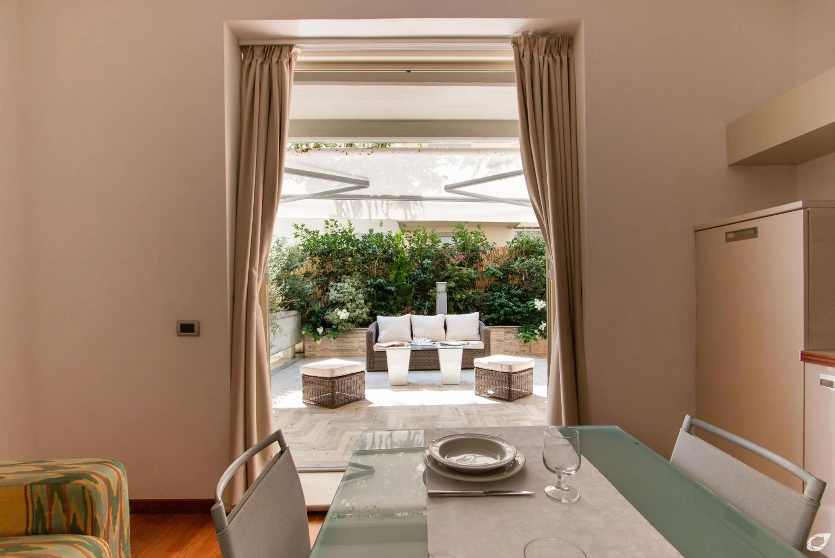 Seating area in Residence Verdeluna