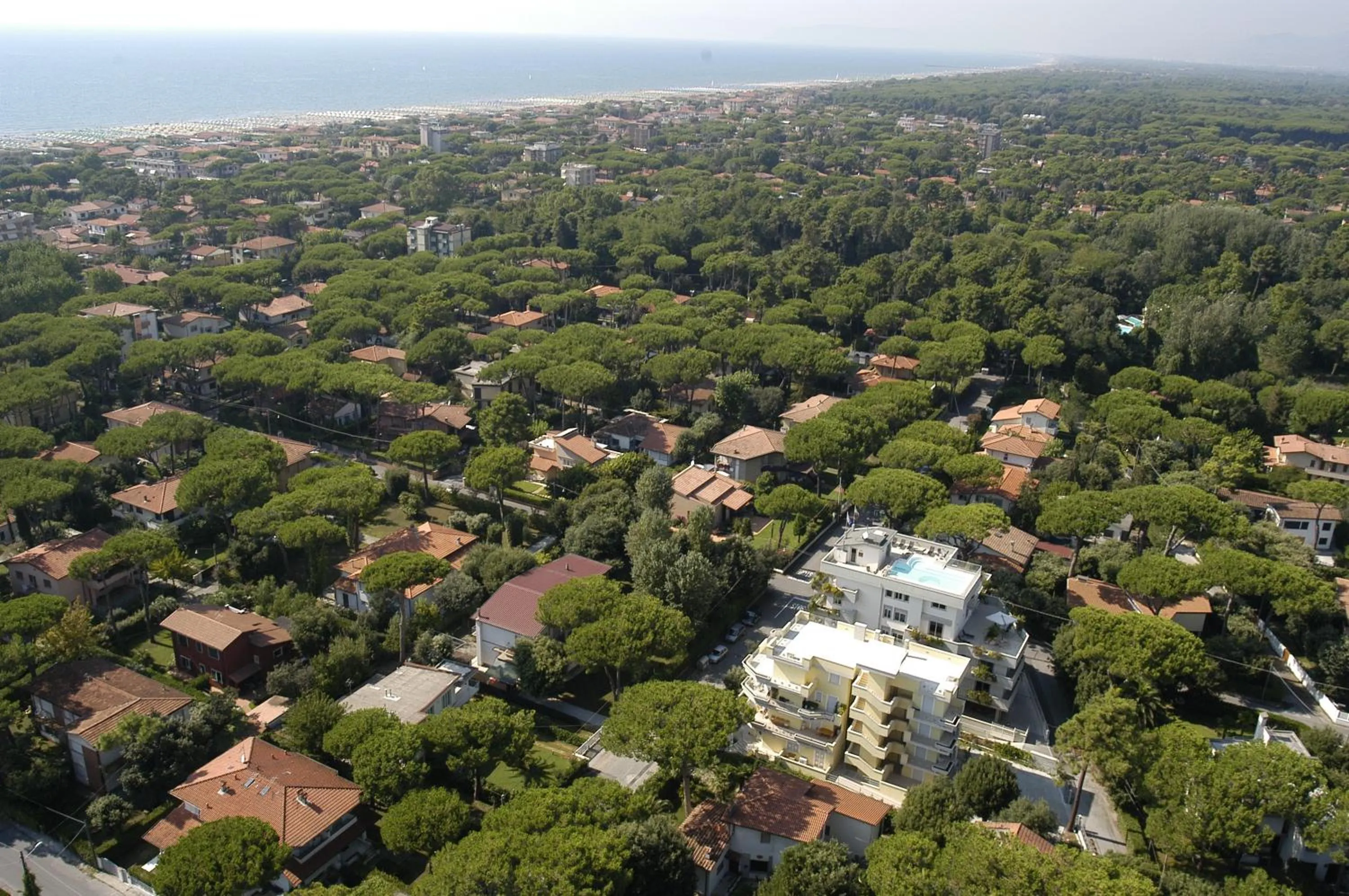 Bird's eye view in Residence Verdeluna