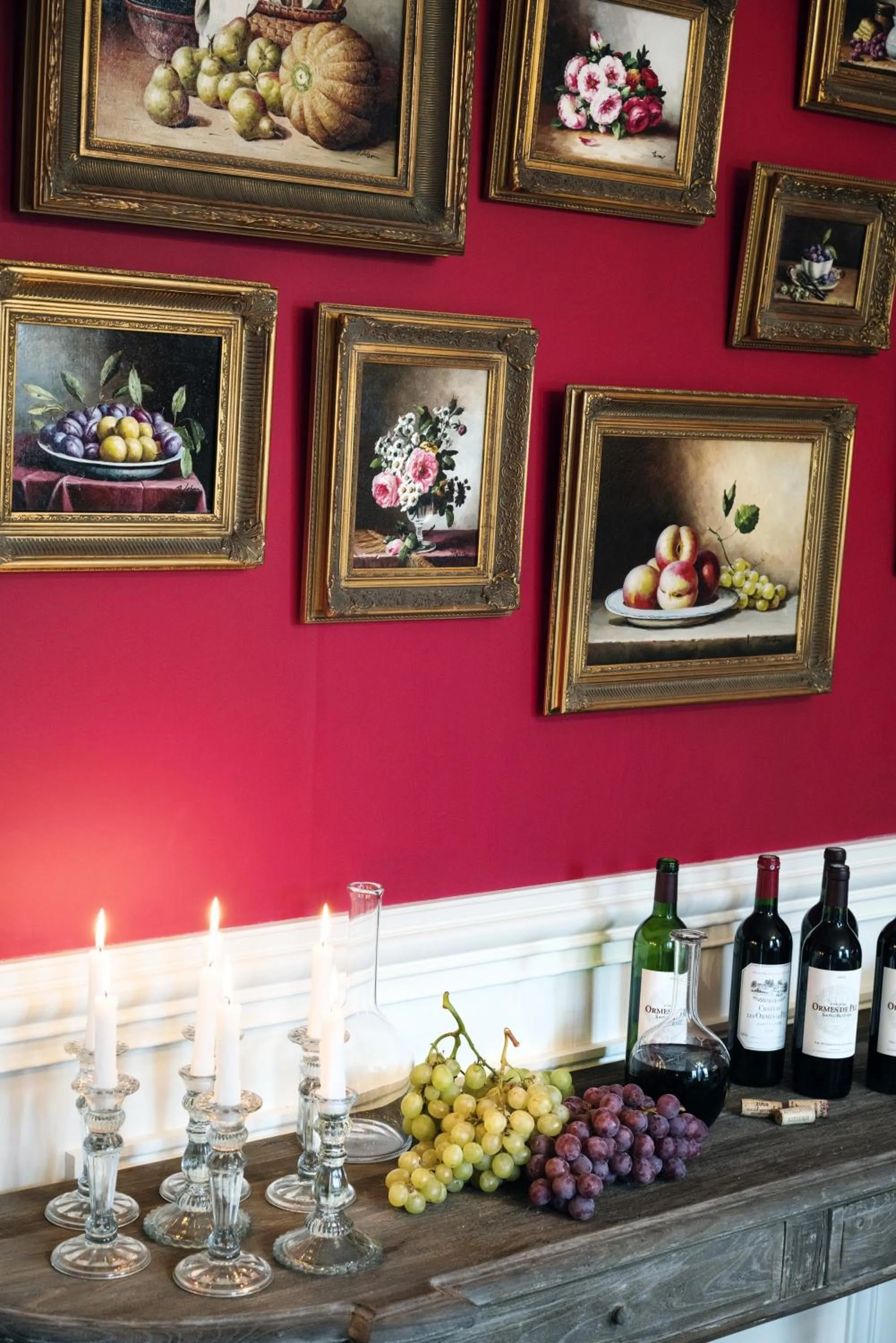 Food and drinks in Château Ormes de Pez