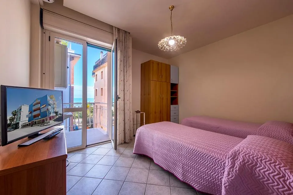 Bed in Hotel Le Soleil