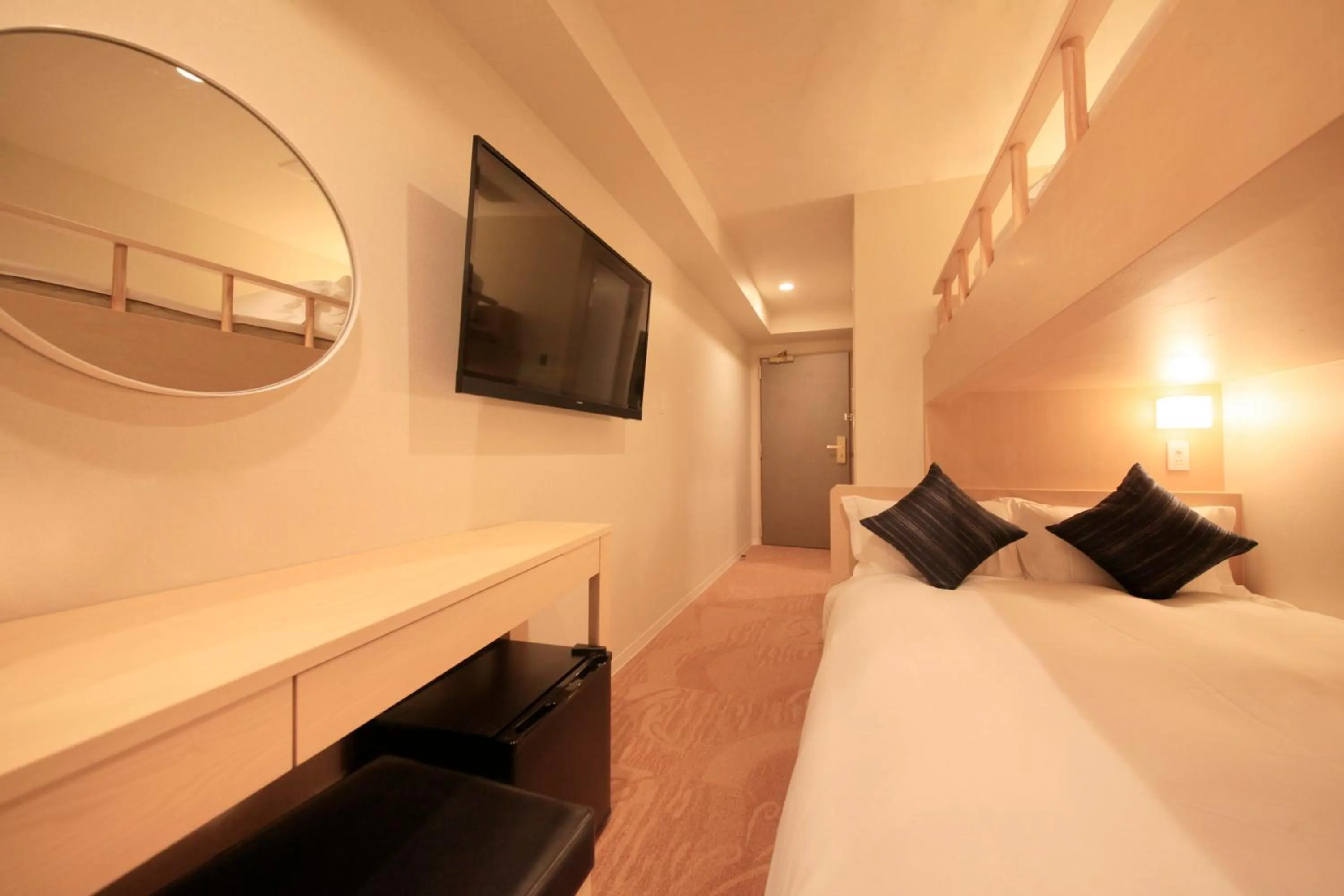 Photo of the whole room, TV/Entertainment Center in Centurion Hotel CEN Osaka Namba