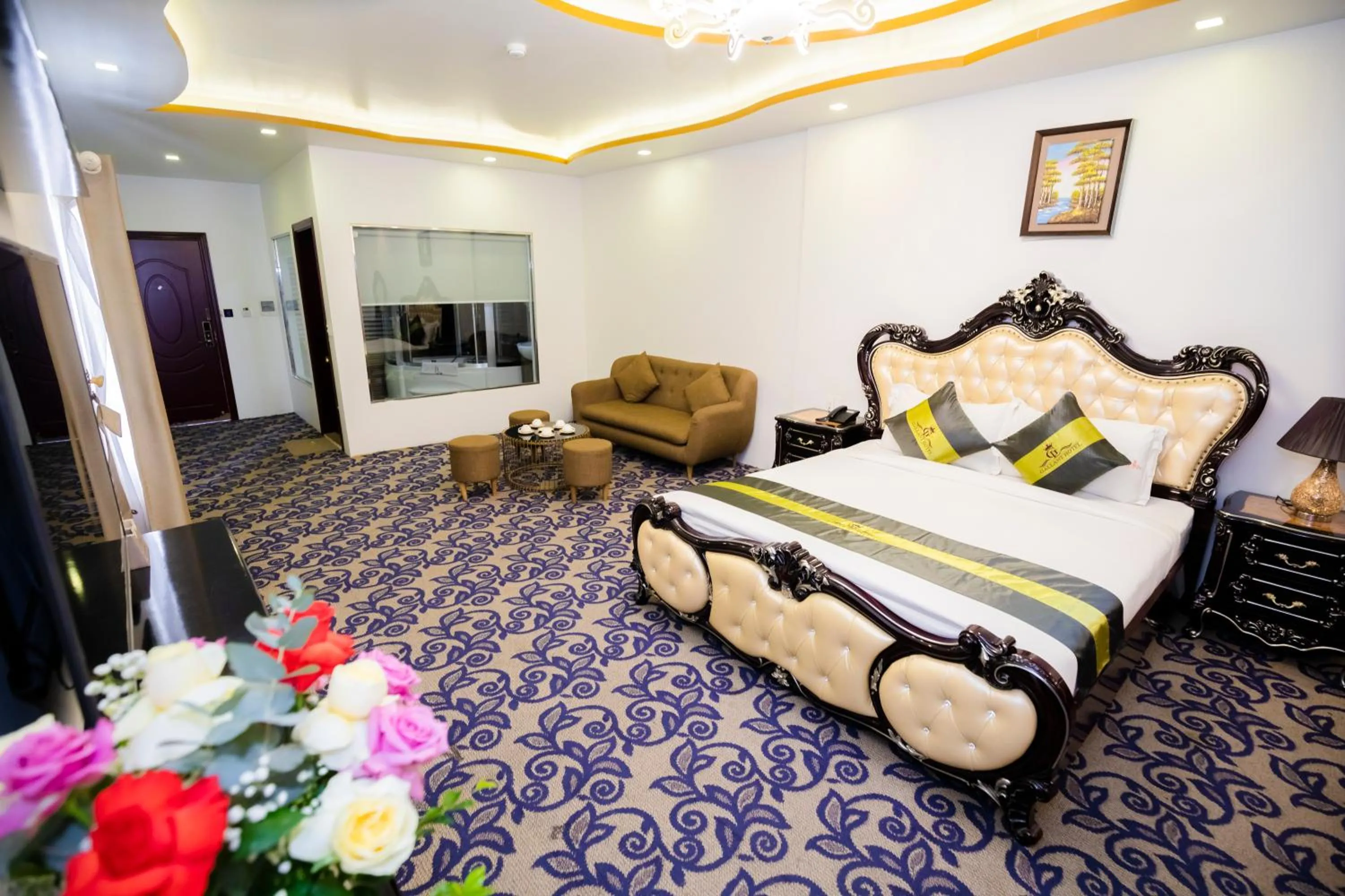 Photo of the whole room, Bed in Gallant Hotel 154 - Near Cat Bi Airport