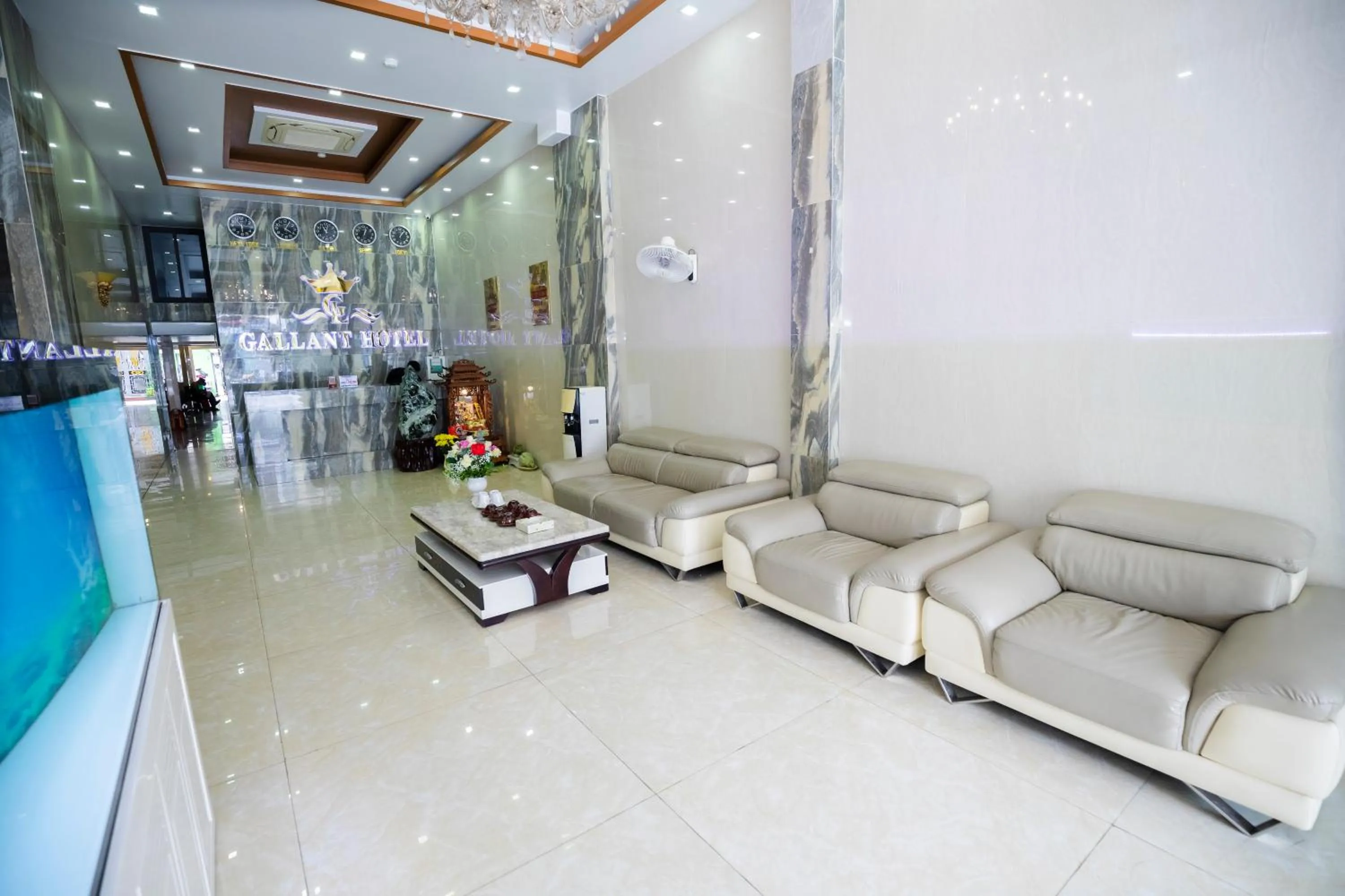Living room in Gallant Hotel 154 - Near Cat Bi Airport