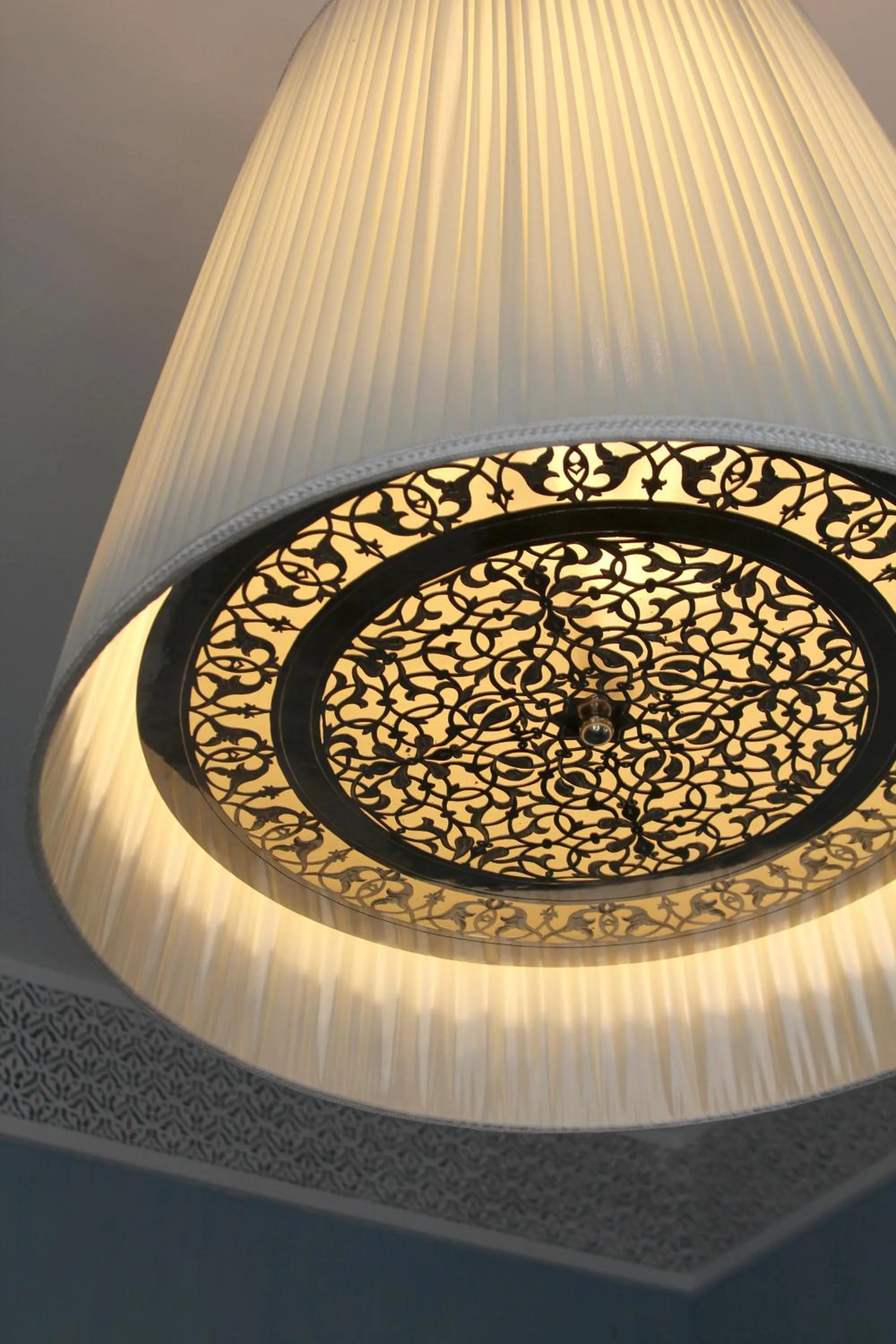 Decorative detail in Riad Idra