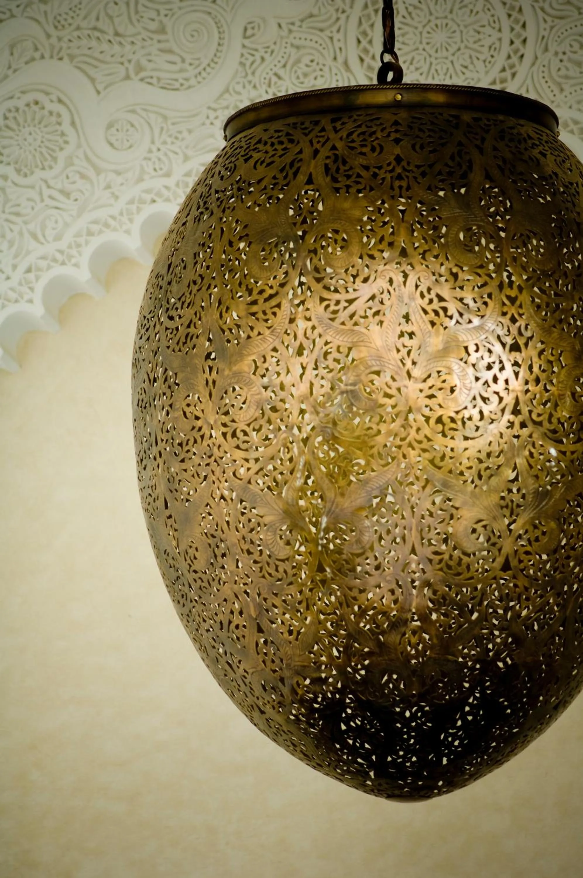 Decorative detail in Riad Idra