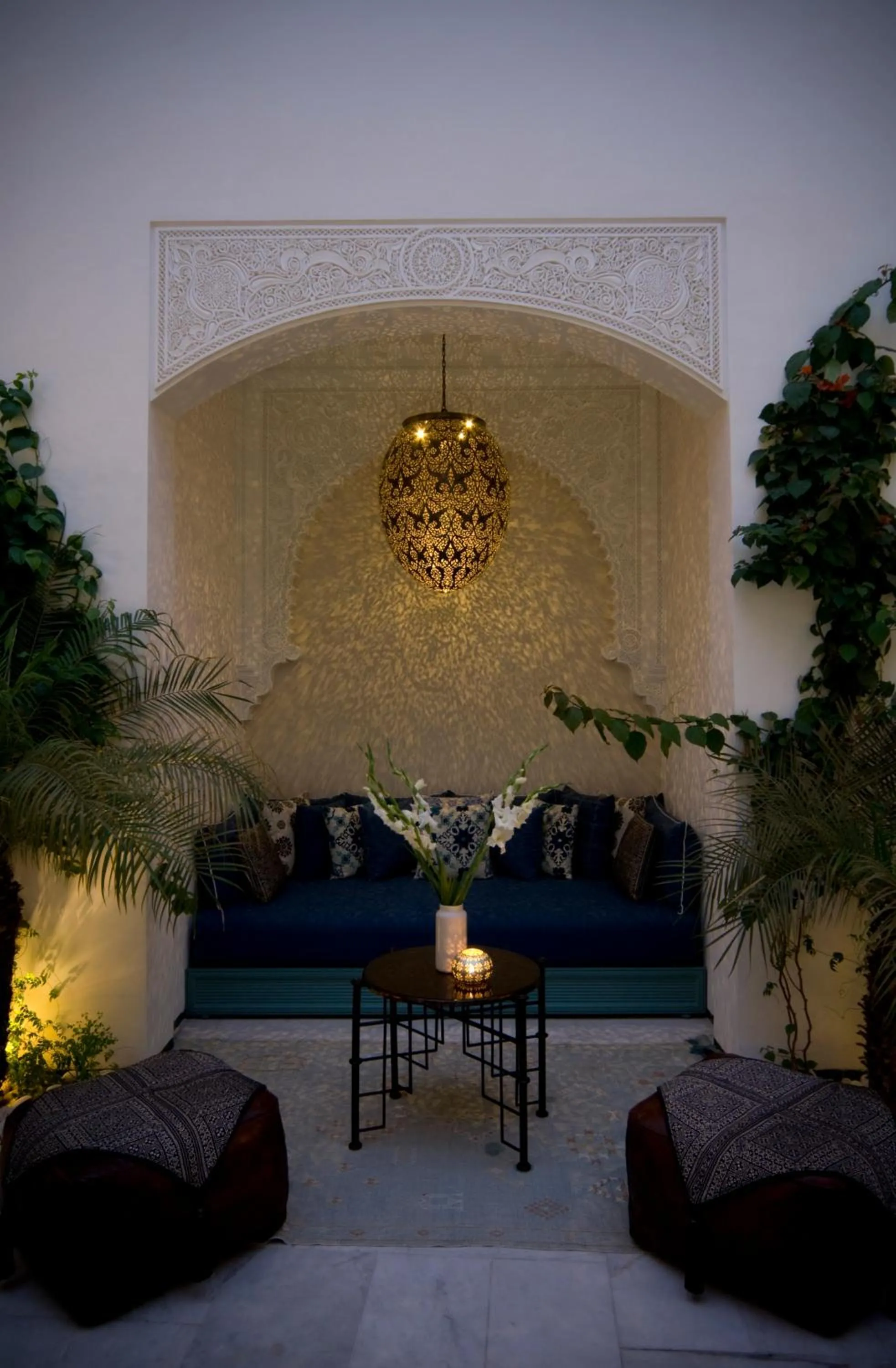 Patio in Riad Idra