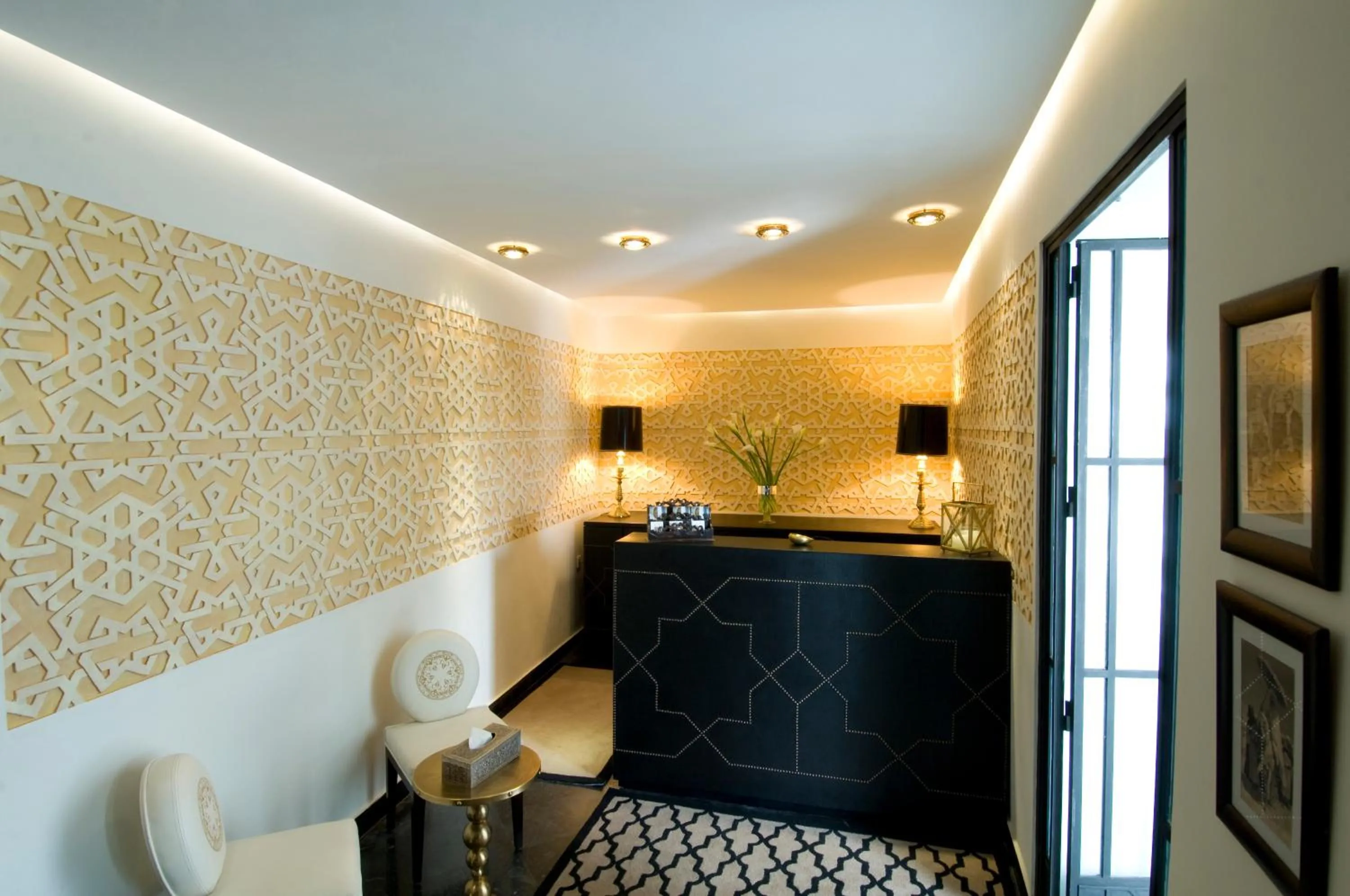 Lobby or reception in Riad Idra