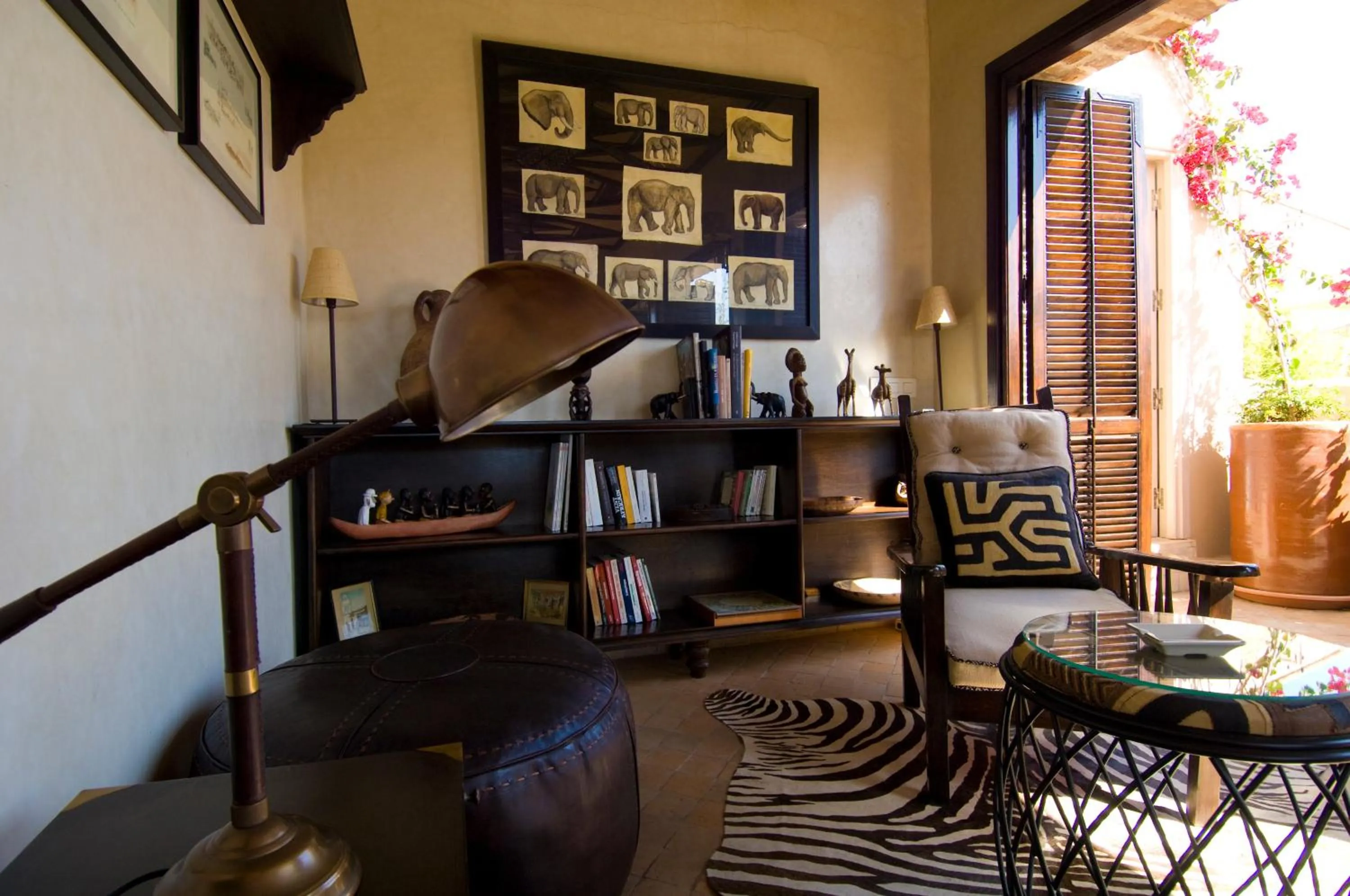Living room in Riad Idra