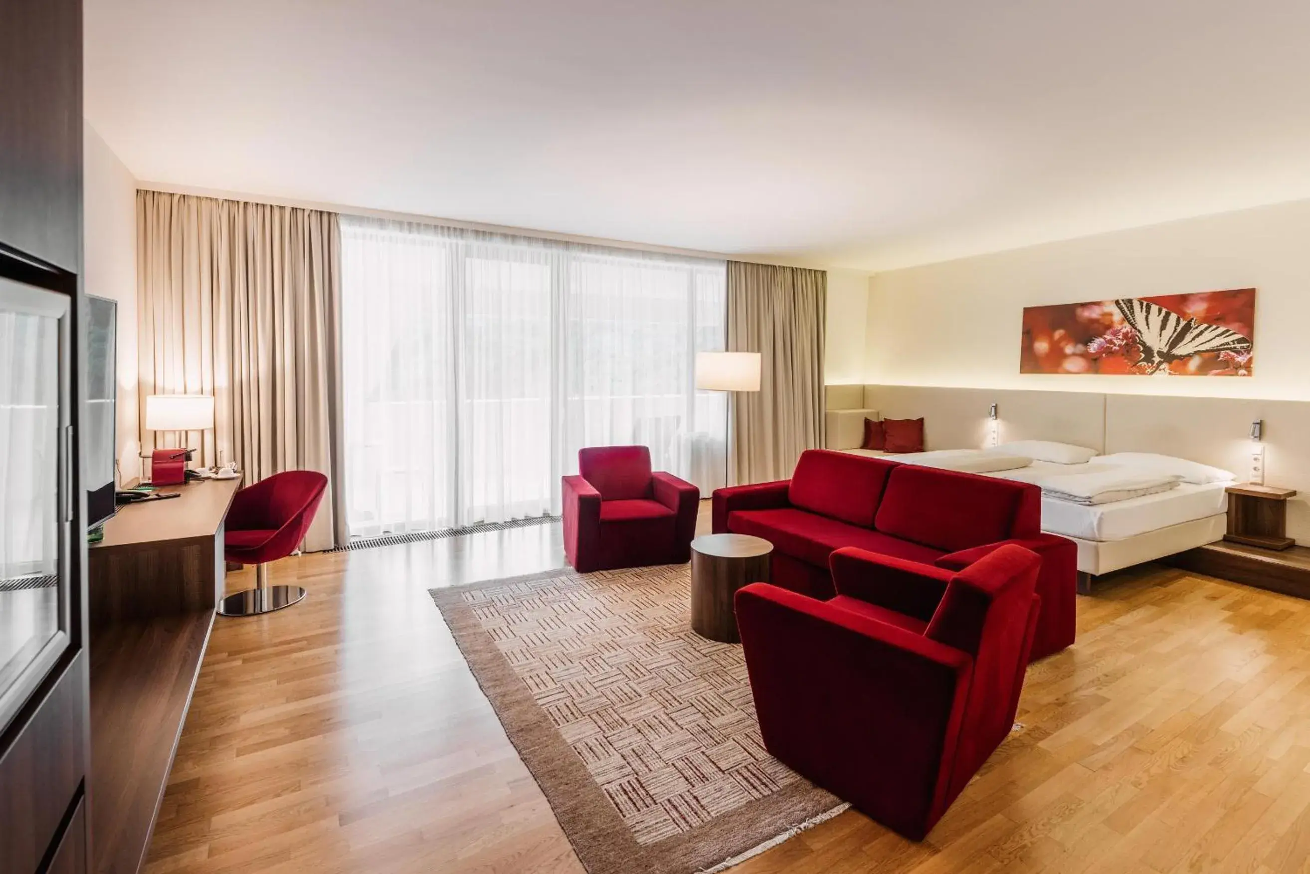 Junior Suite with Terrace and Thermal Bath Access - single occupancy in Thermenhotel Karawankenhof Junior Suite with Terrace and Thermal Bath Access - single occupancy in Thermenhotel Karawankenhof