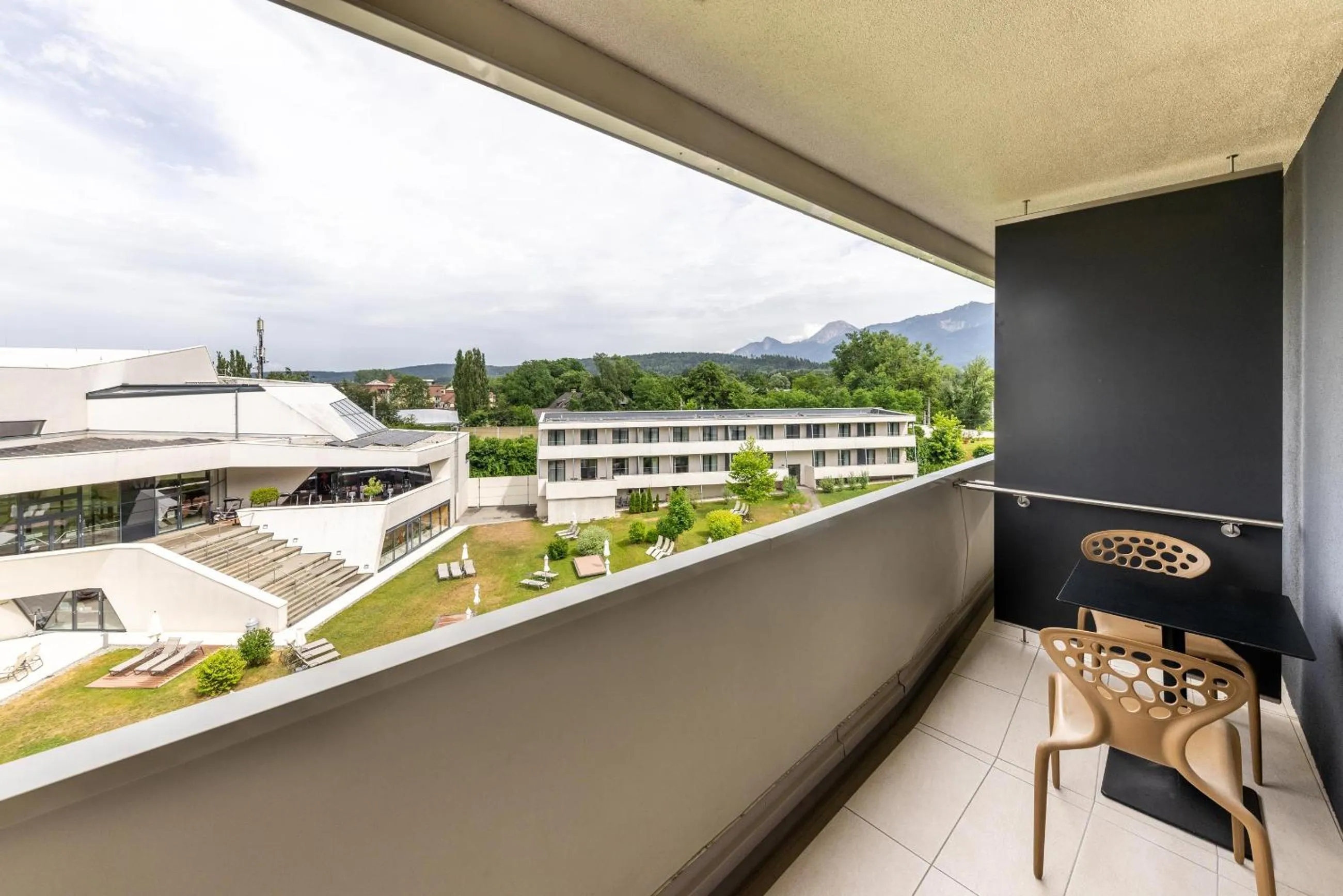 View (from property/room) in Thermenhotel Karawankenhof