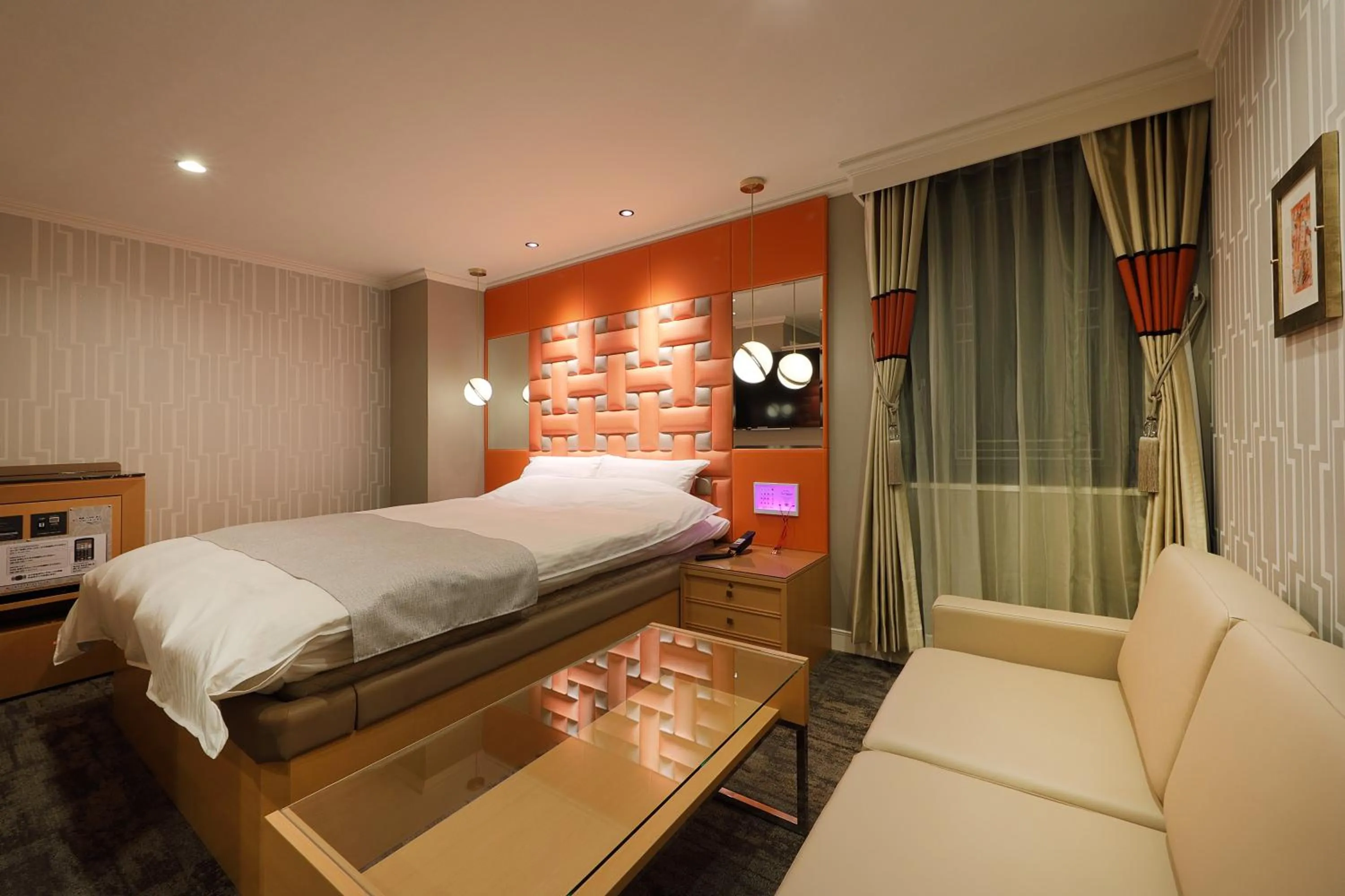 Bed in ホテルバースデー岐阜西店 HOTEL Birthday GifuWest