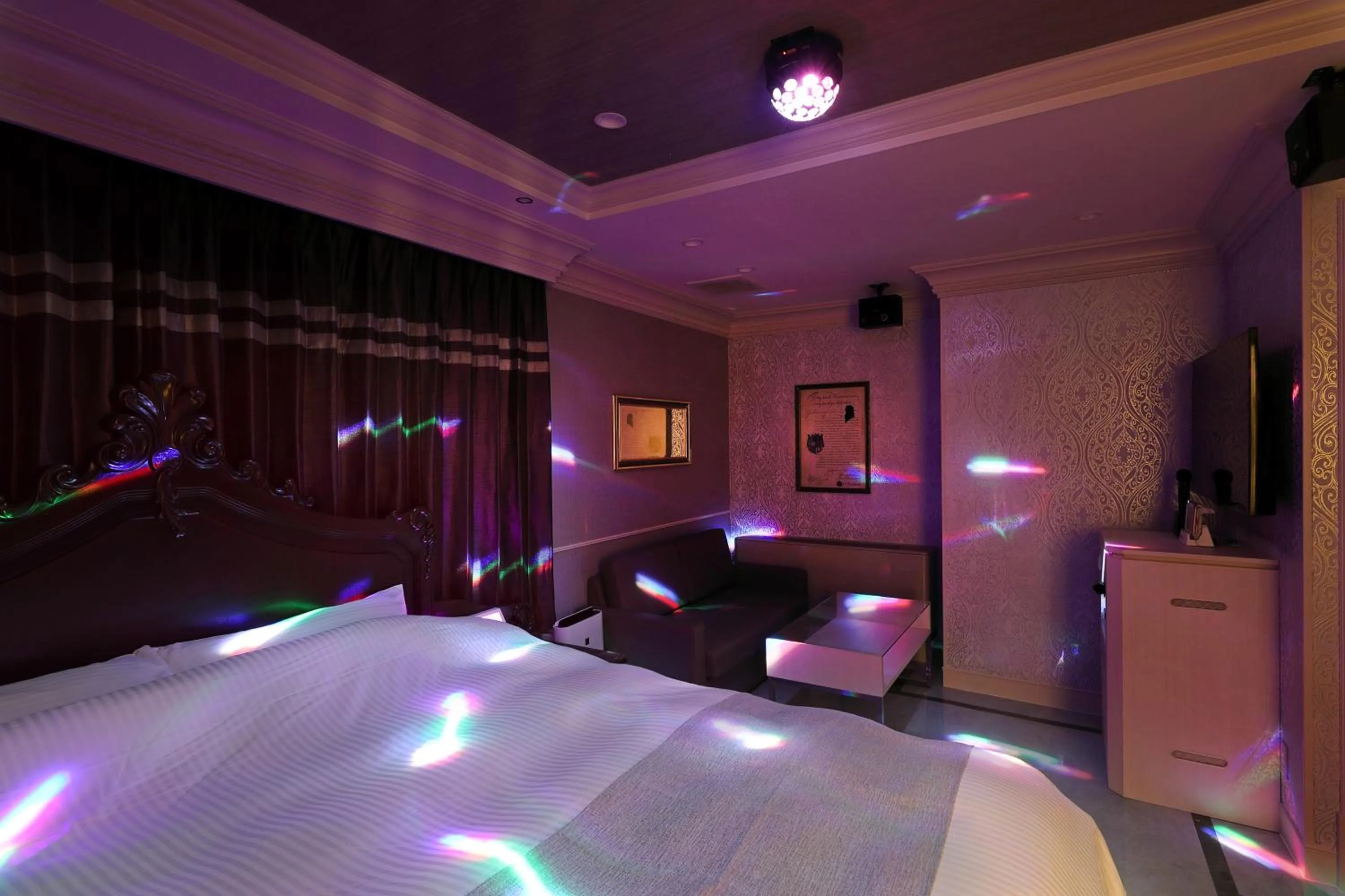 Bed in ホテルバースデー岐阜西店 HOTEL Birthday GifuWest