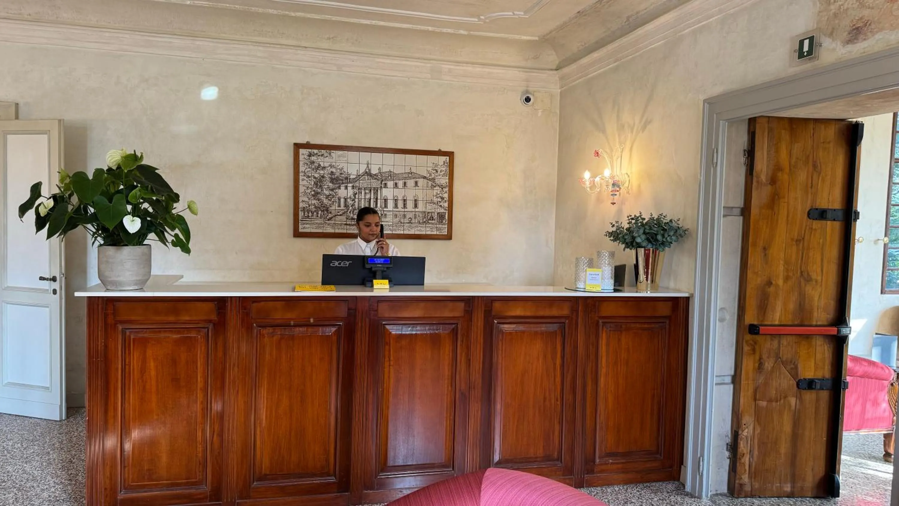 Lobby or reception in Hotel Villa Cornér Della Regina