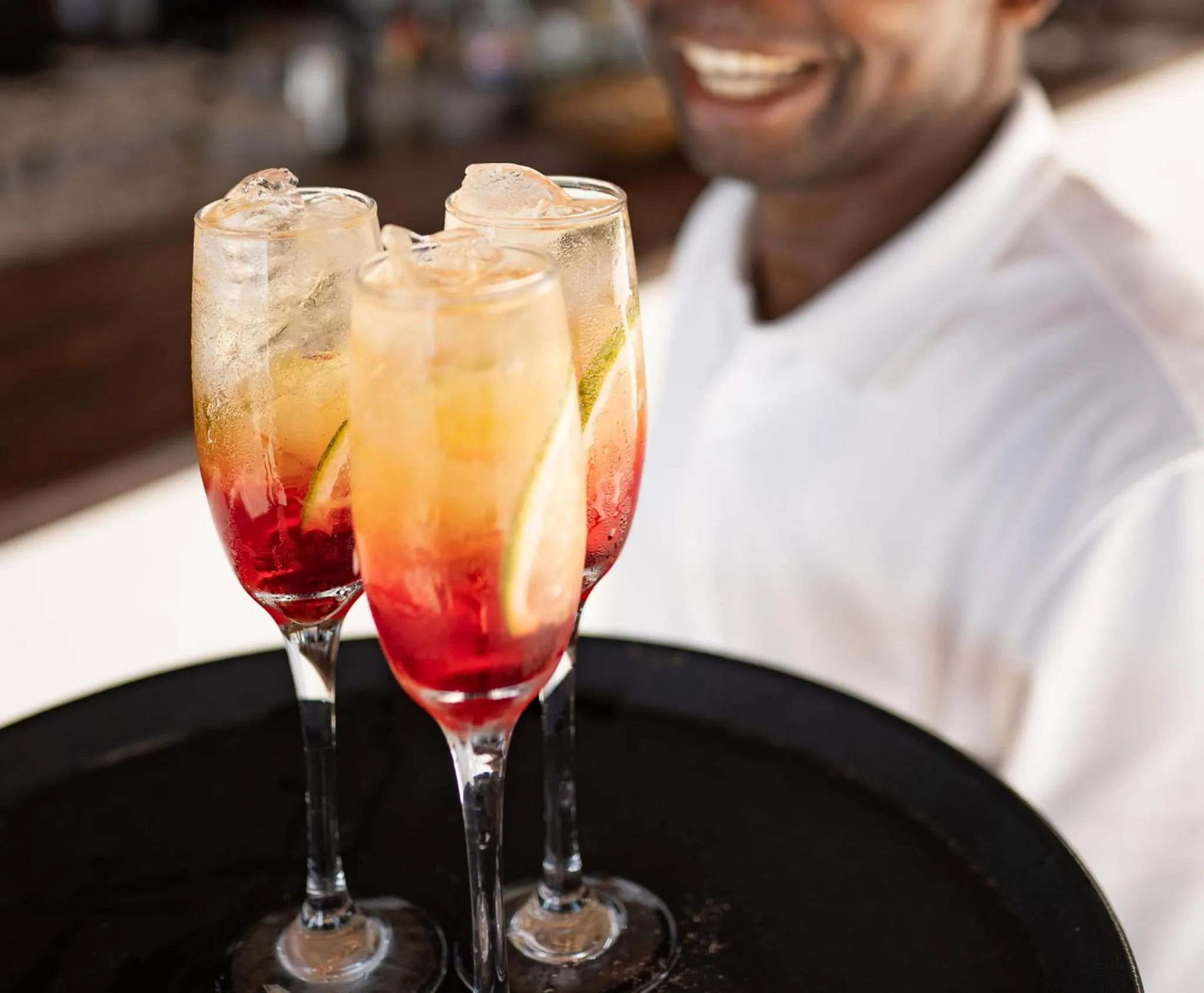 Drinks in My Blue Hotel Zanzibar