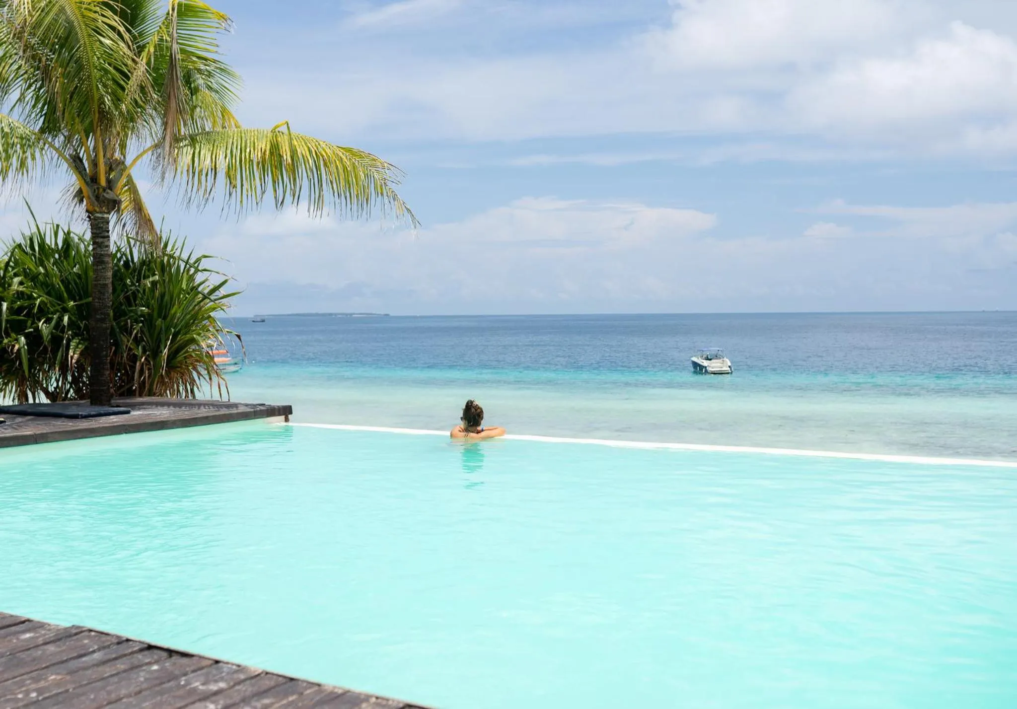 Swimming pool in My Blue Hotel Zanzibar