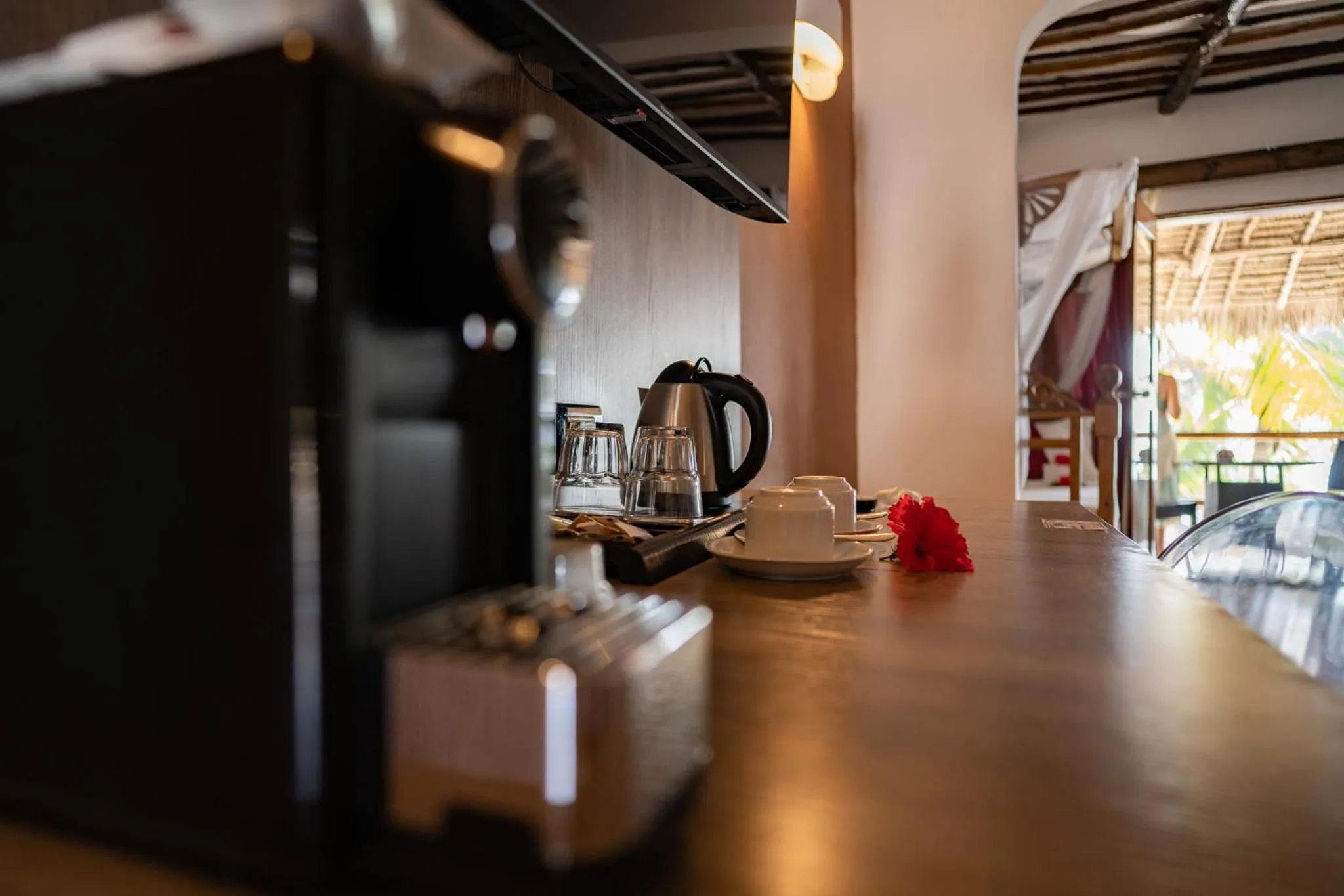 Bedroom in My Blue Hotel Zanzibar