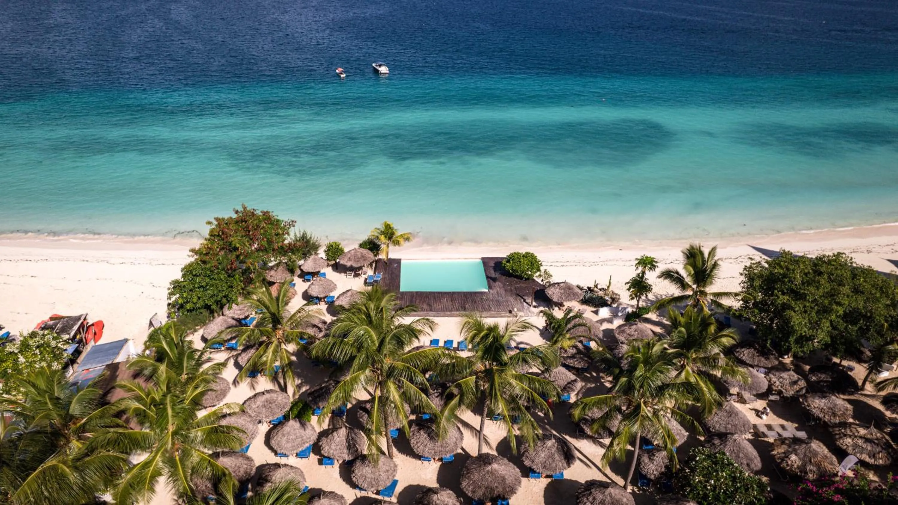 Beach in My Blue Hotel Zanzibar