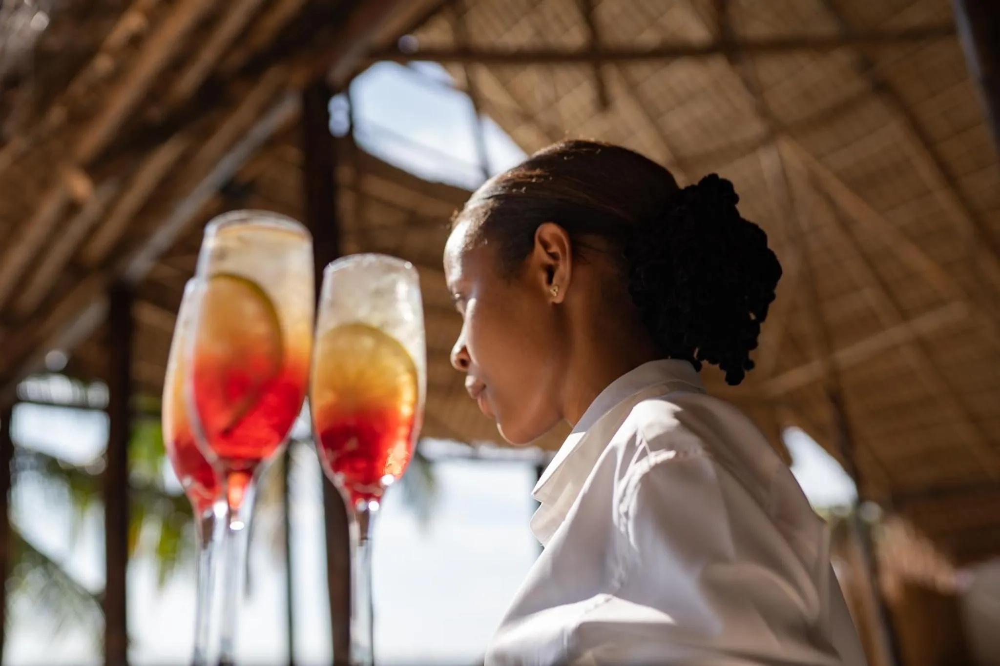 Staff in My Blue Hotel Zanzibar