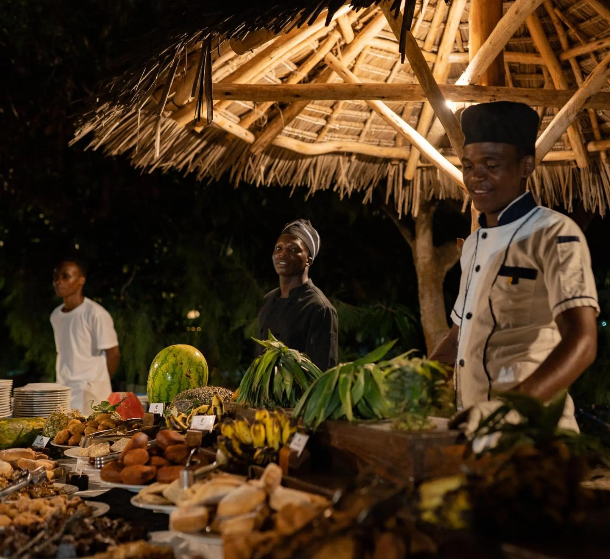 Staff in My Blue Hotel Zanzibar