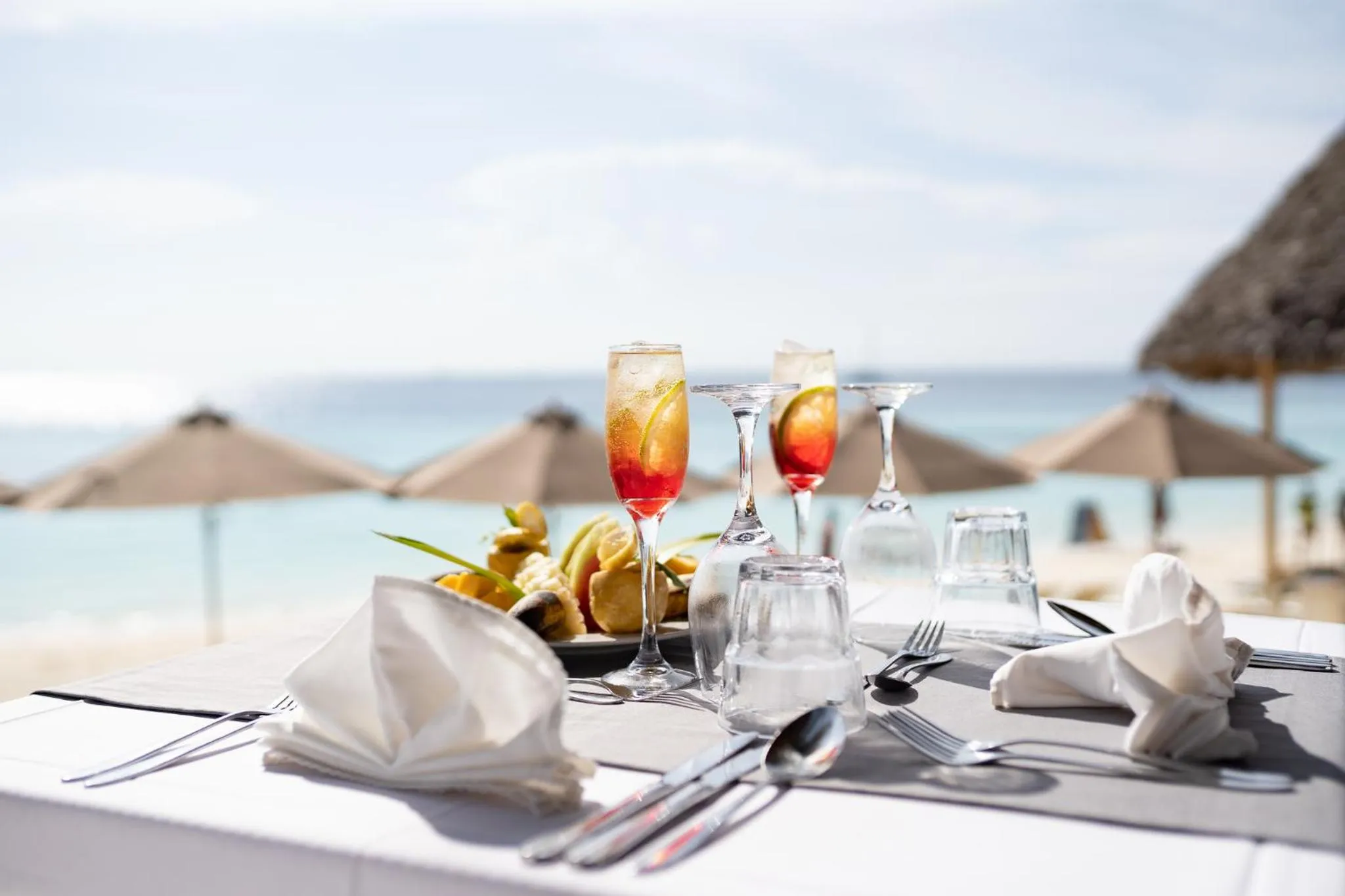 Restaurant/places to eat in My Blue Hotel Zanzibar